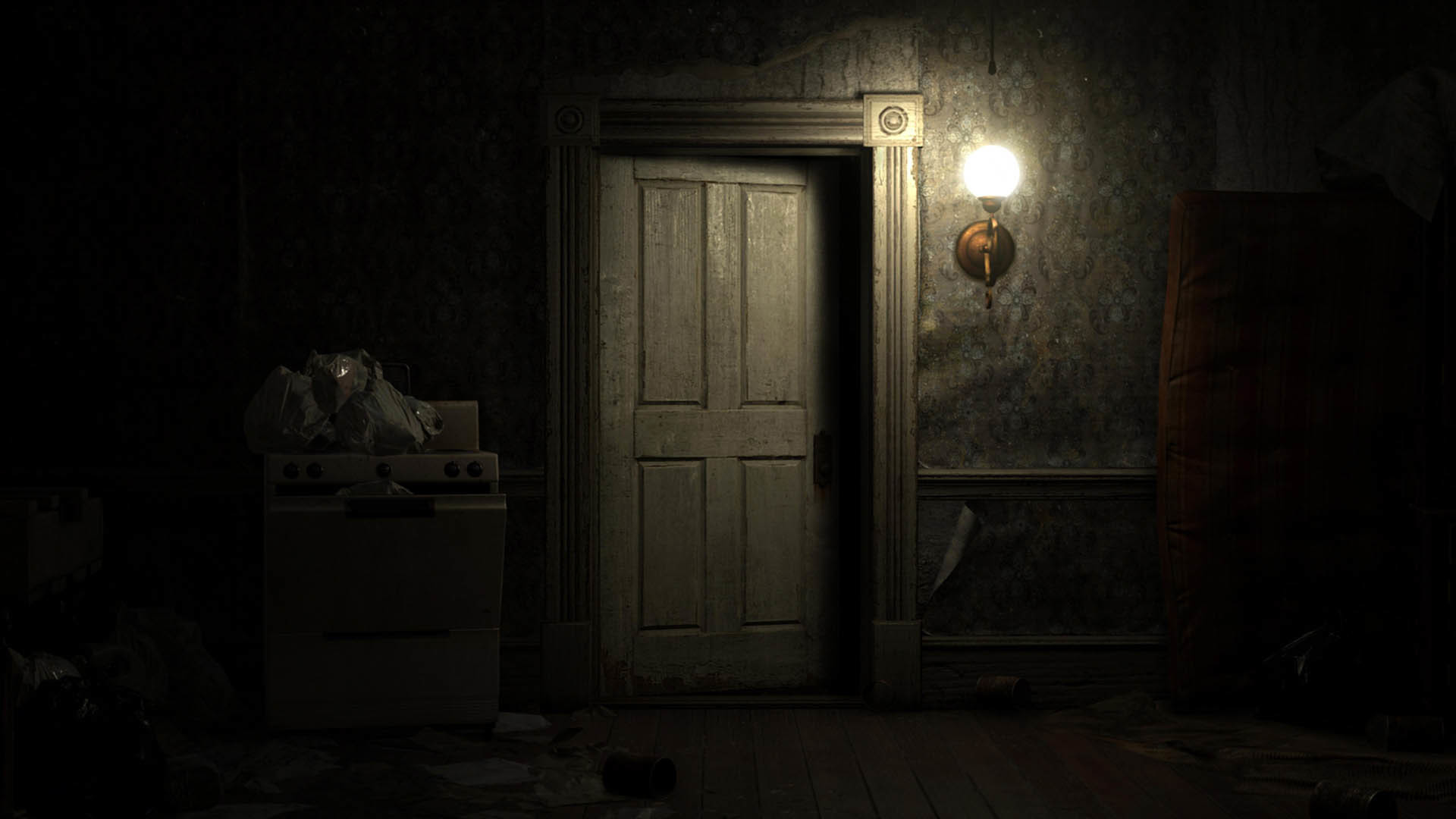 Scary Door – Resident Evil 7 Biohazard wallpaper