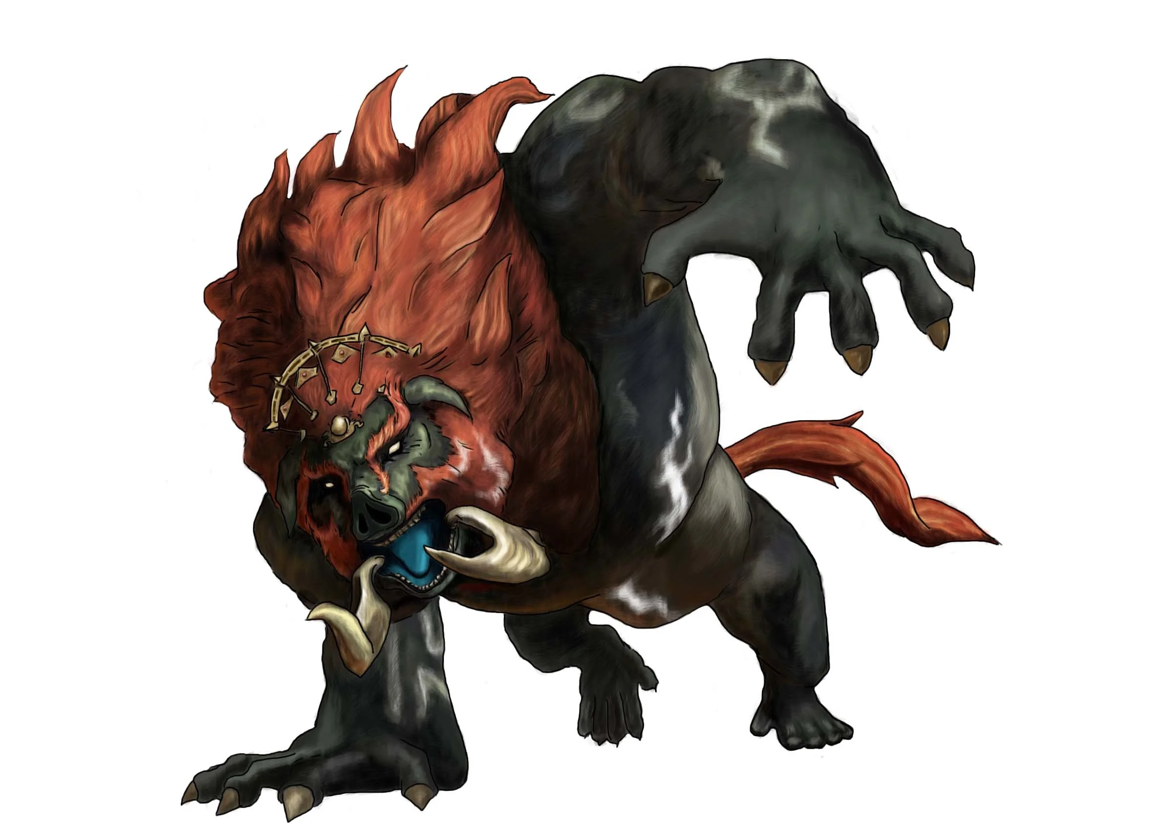 Dark Beast Ganon by SirRoggers Dark Beast Ganon by SirRoggers