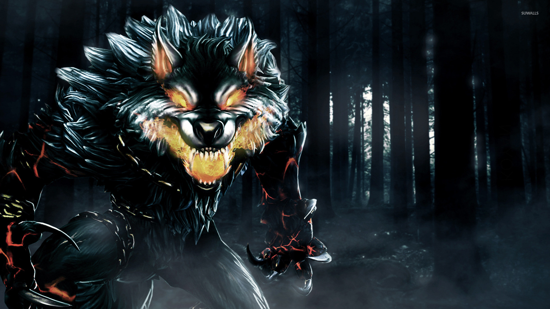 I dont know if i can post this kind of things here but here we go The  wallpaper ı made for my norse friends Binding of Fenrir  rNorse