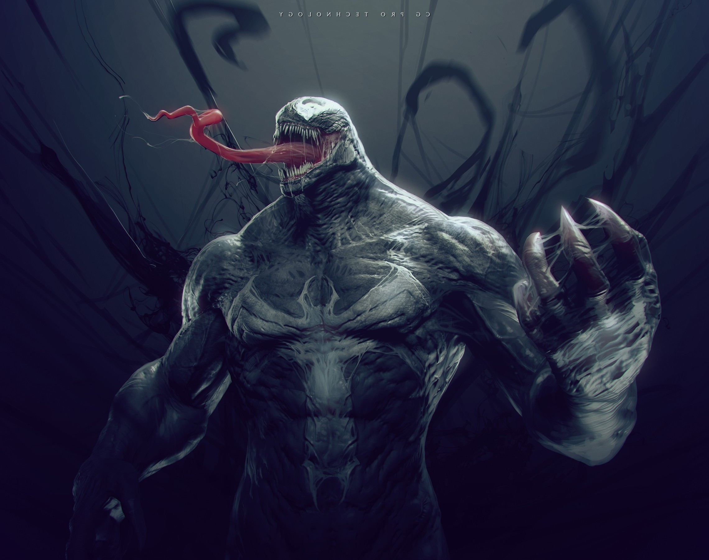 Download hd wallpapers of 204462 fantasy Art, Digital Art, Venom, Spider