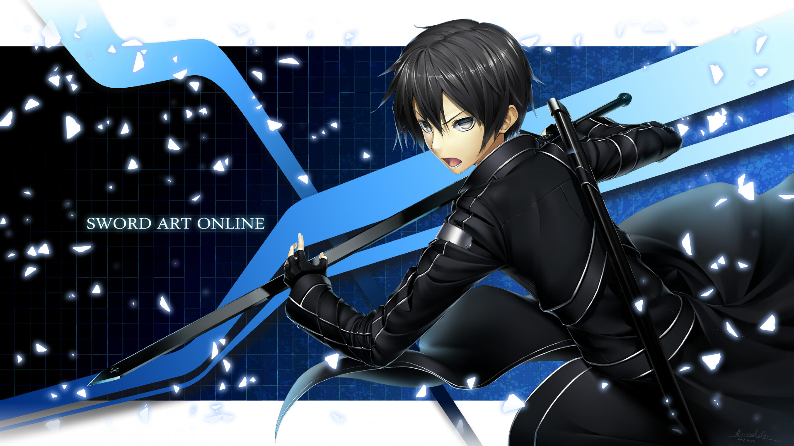 Sword Art Online, Kirito, Sword, Sao