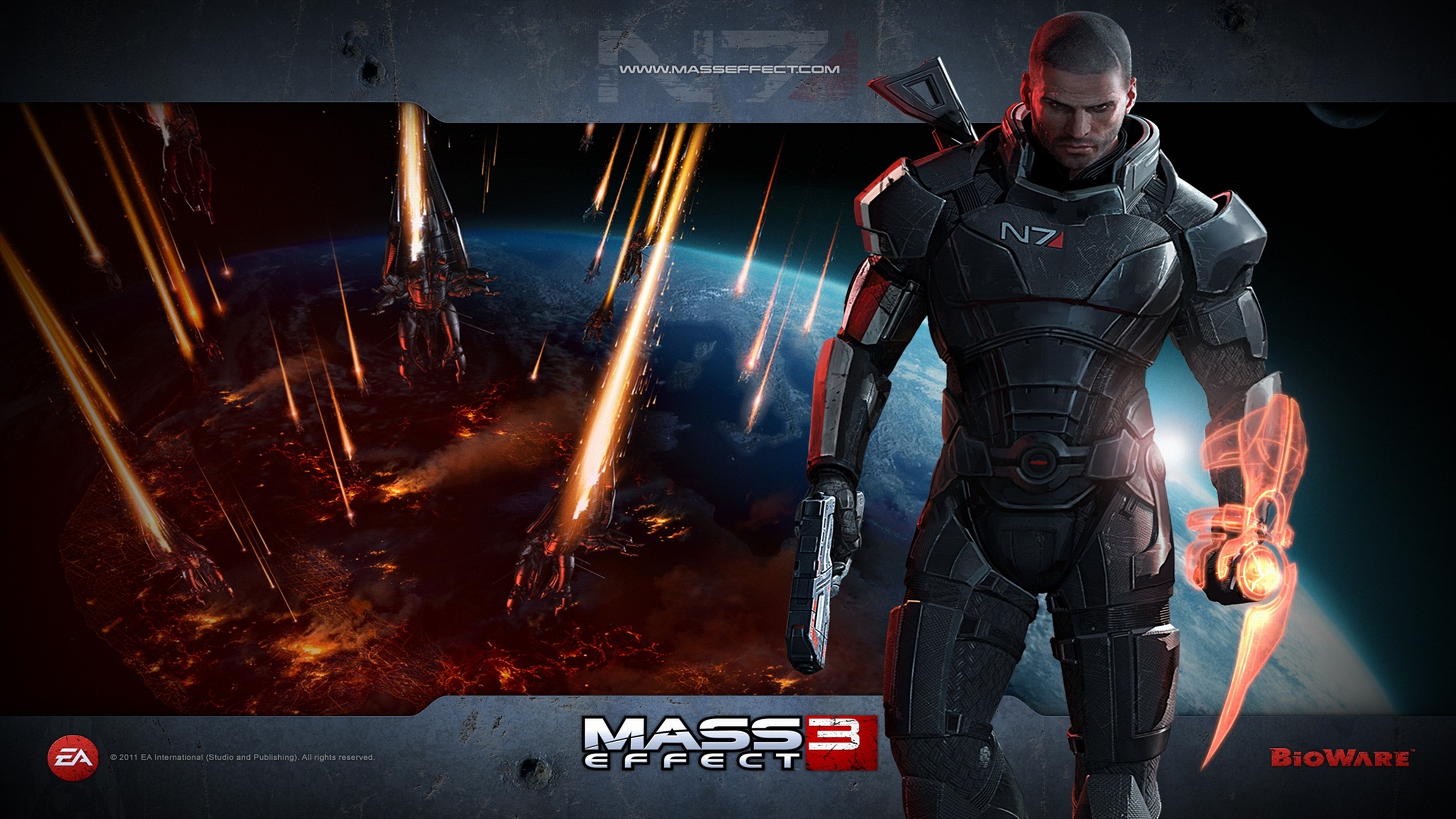 Free mass effect wallpaper background