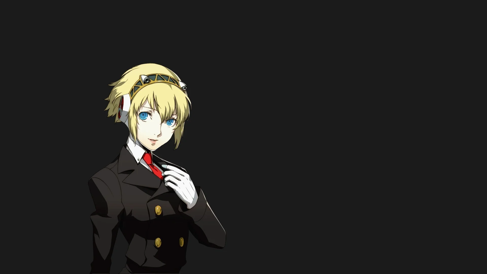 Persona Series, Persona 4 Arena, Aigis, Simple Background Wallpapers HD /  Desktop and Mobile Backgrounds