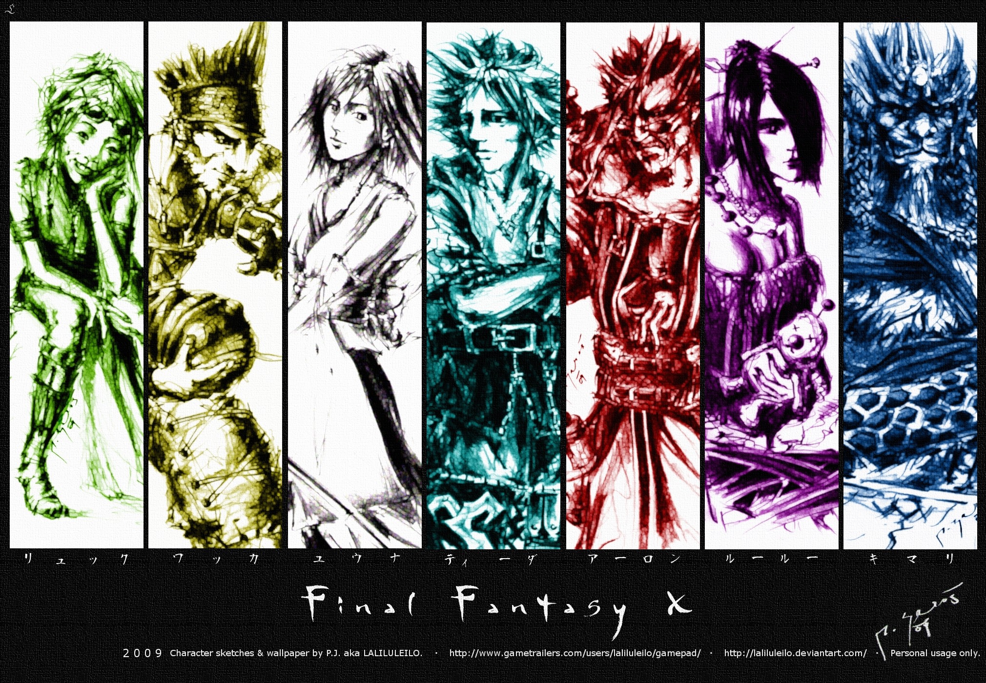 final fantasy x wallpaper widescreen