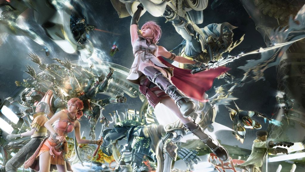 Final Fantasy Xiii Lightning Artwork Wallpaper Free Wallpapers