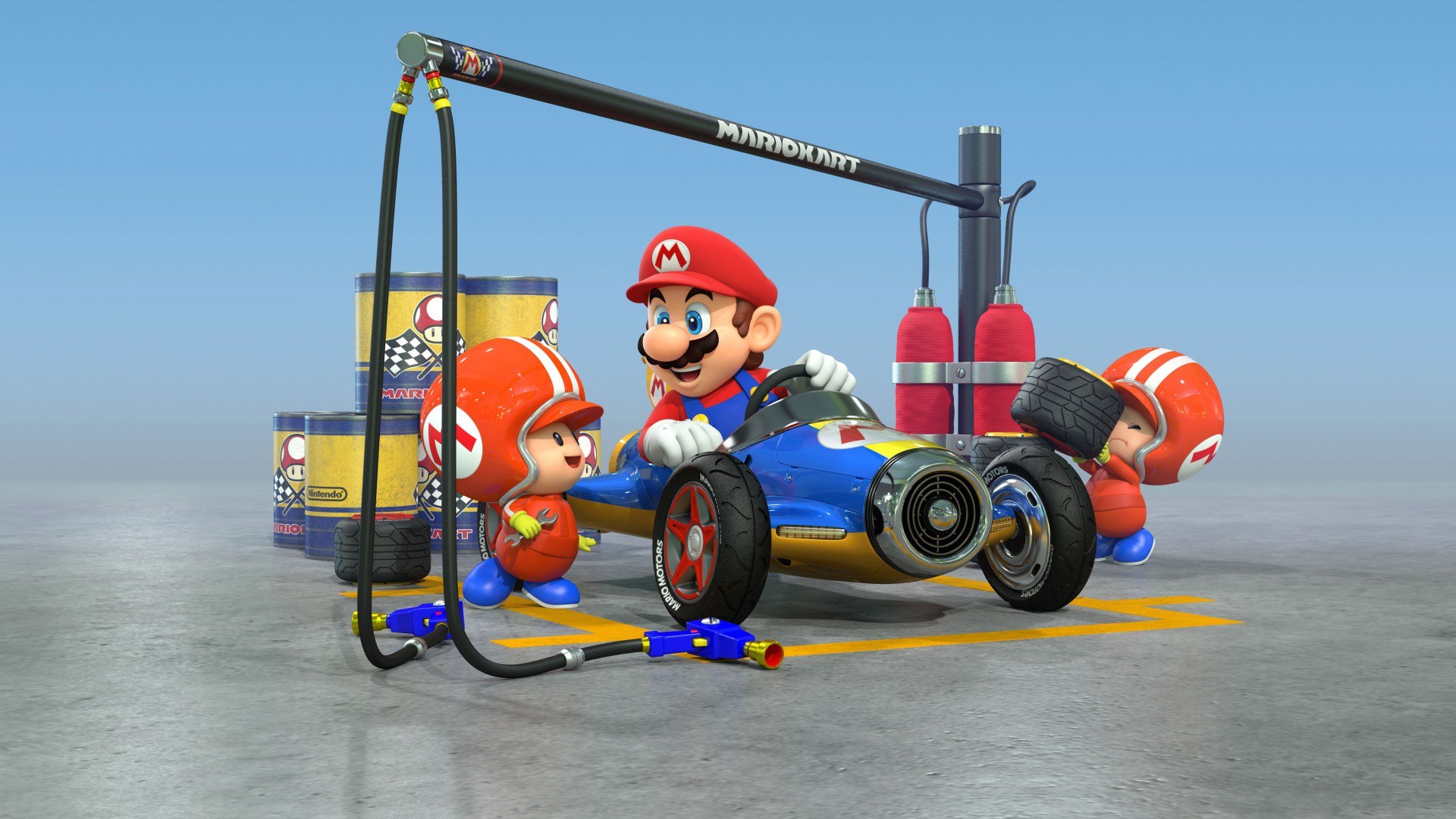 Mario Kart 8, Video Games, Toad (character), Mario Bros., Princess Peach, Nintendo  Wallpapers HD / Desktop and Mobile Backgrounds