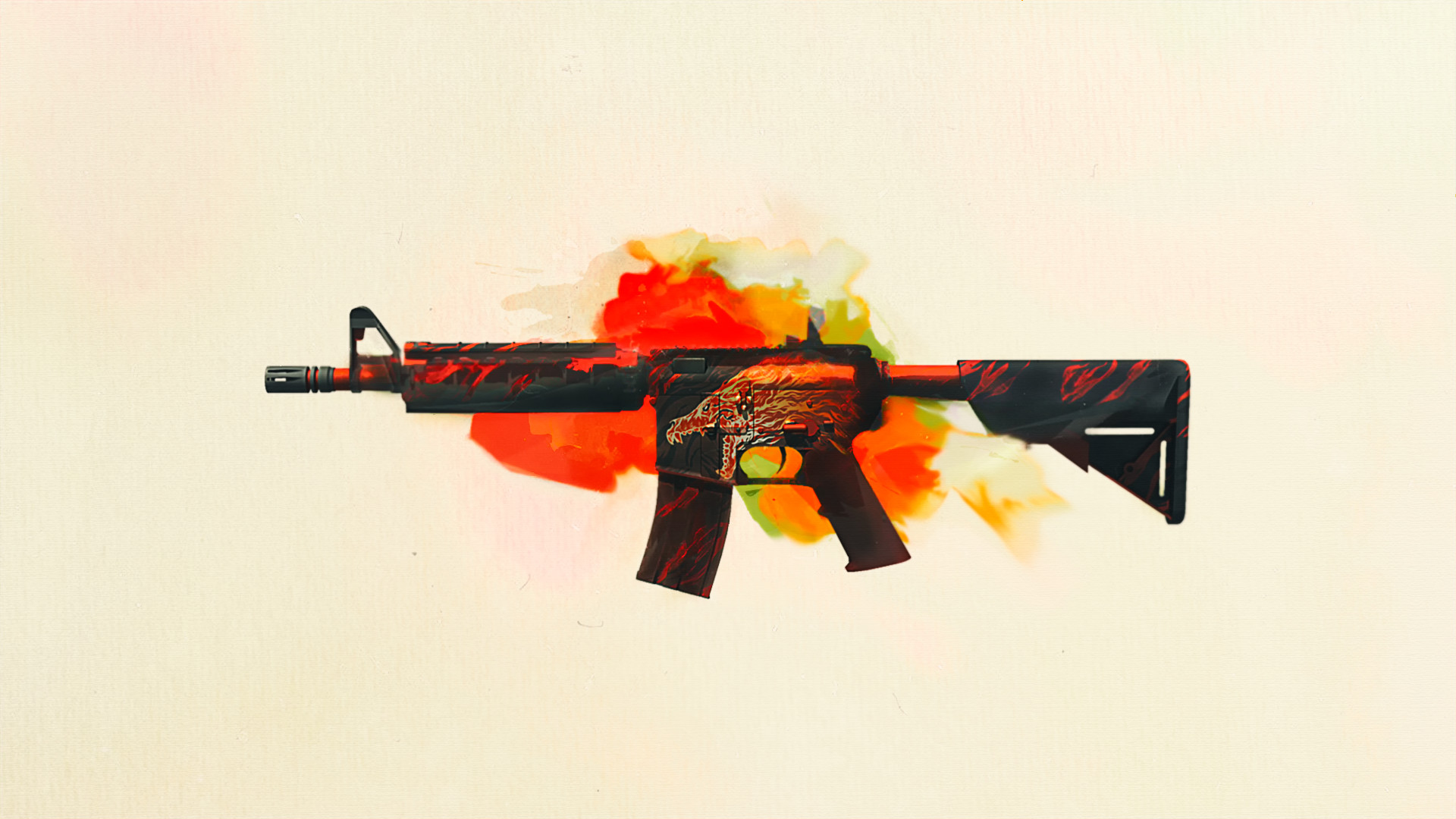 Dragon King M4A4 Howl v1 M4A4