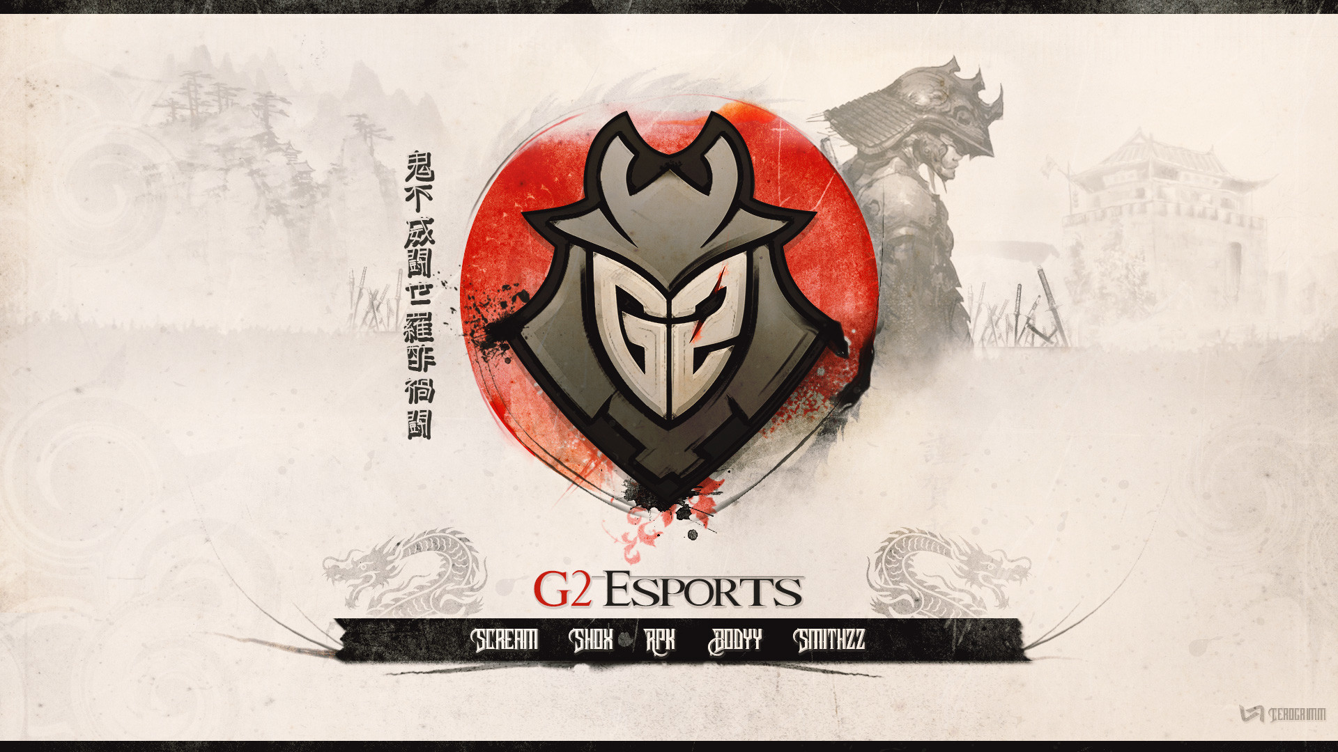 G2 CS:GO wallpaper by Cerogrimm