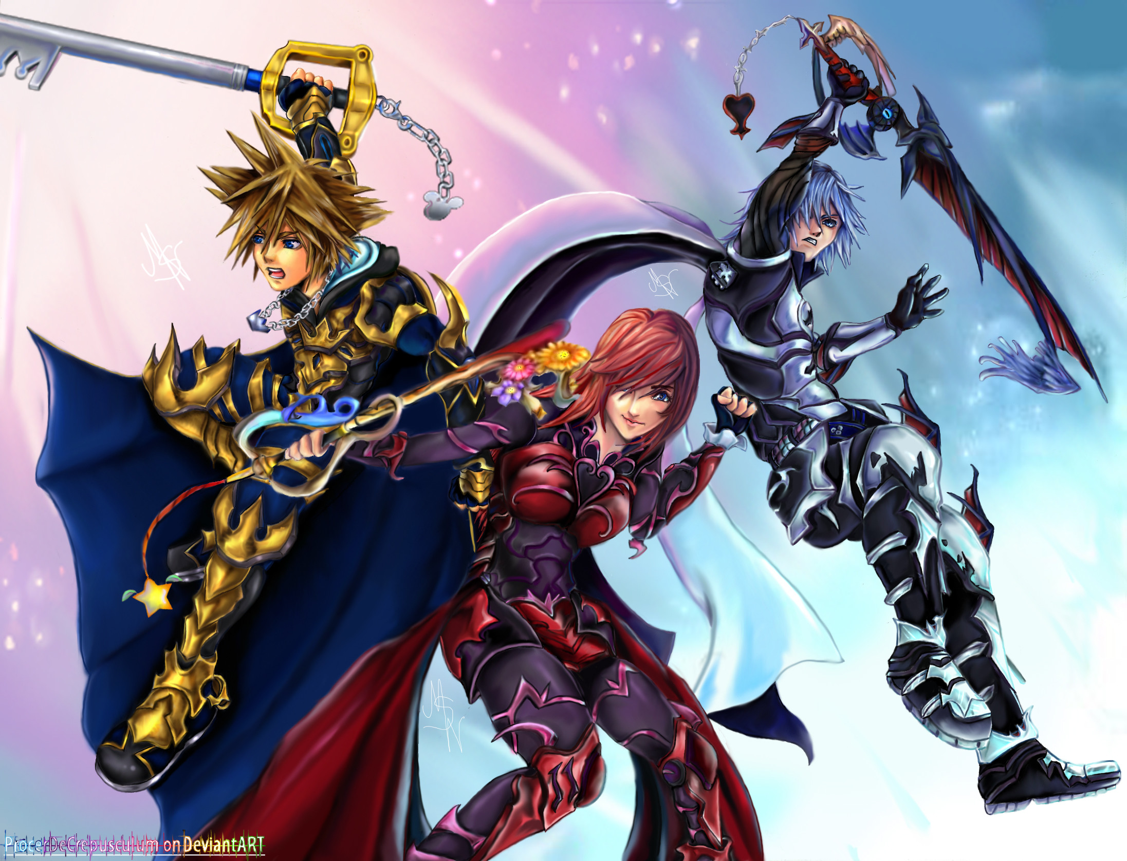 Keyblade Masters The Next Generation by ProcerDeCrepusculum.deviantart.com on deviantART Kingdom Hearts