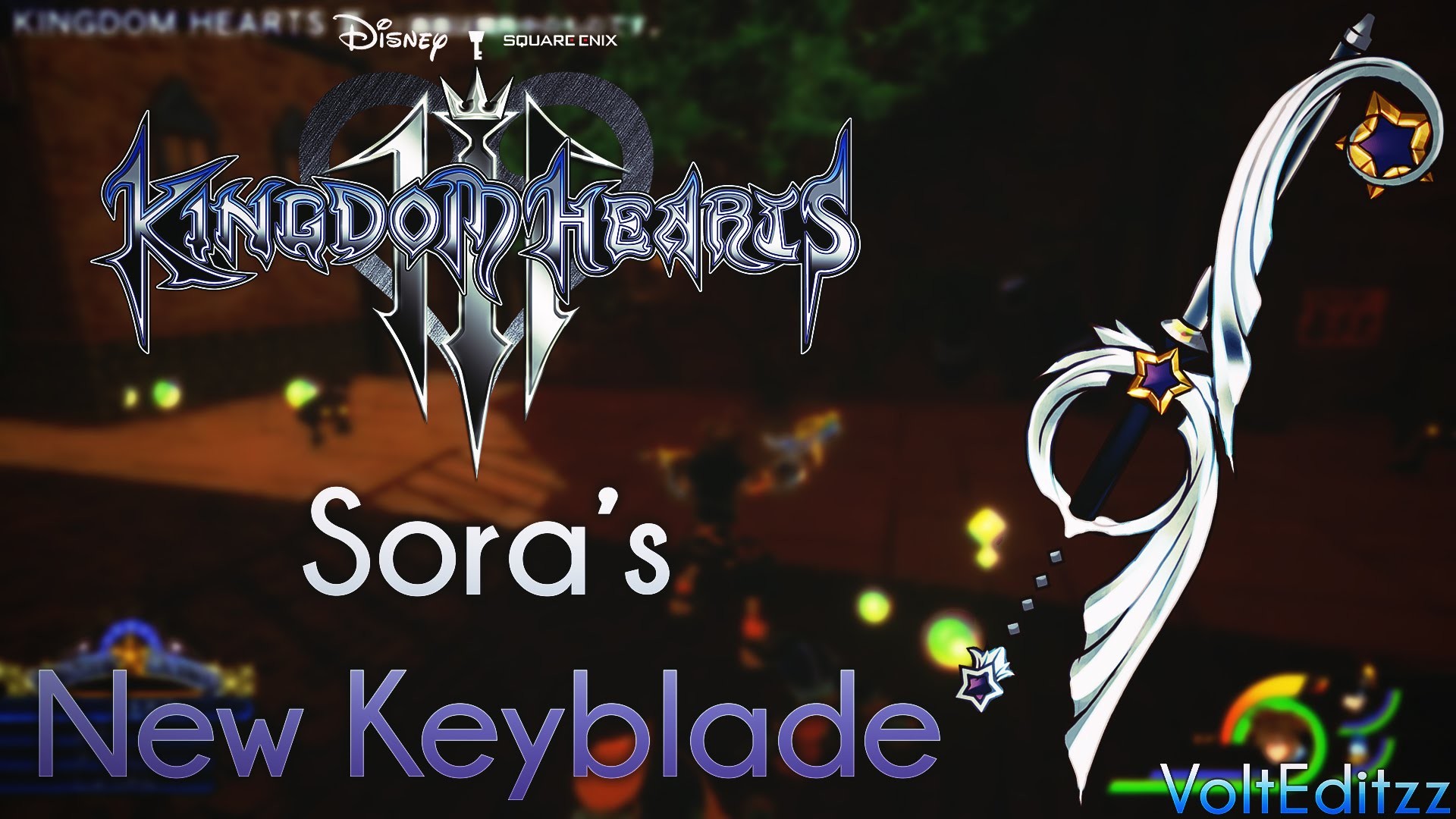 Kingdom Hearts 3 – Soras New Keyblade Recreated by KHInsider