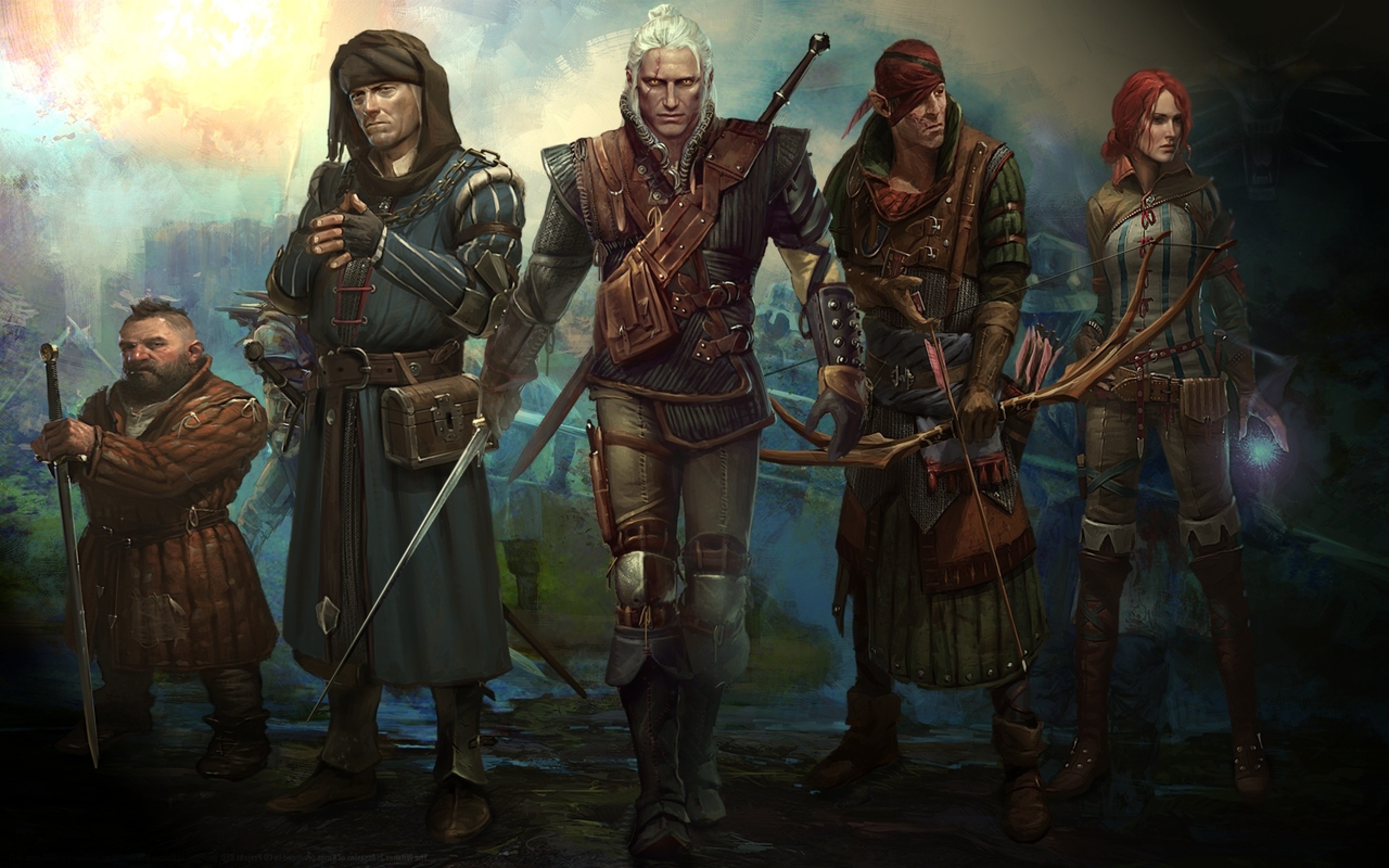 The witcher geralt of rivia the witcher 2 triss merigold geralt assassins of kings iorveth zoltan