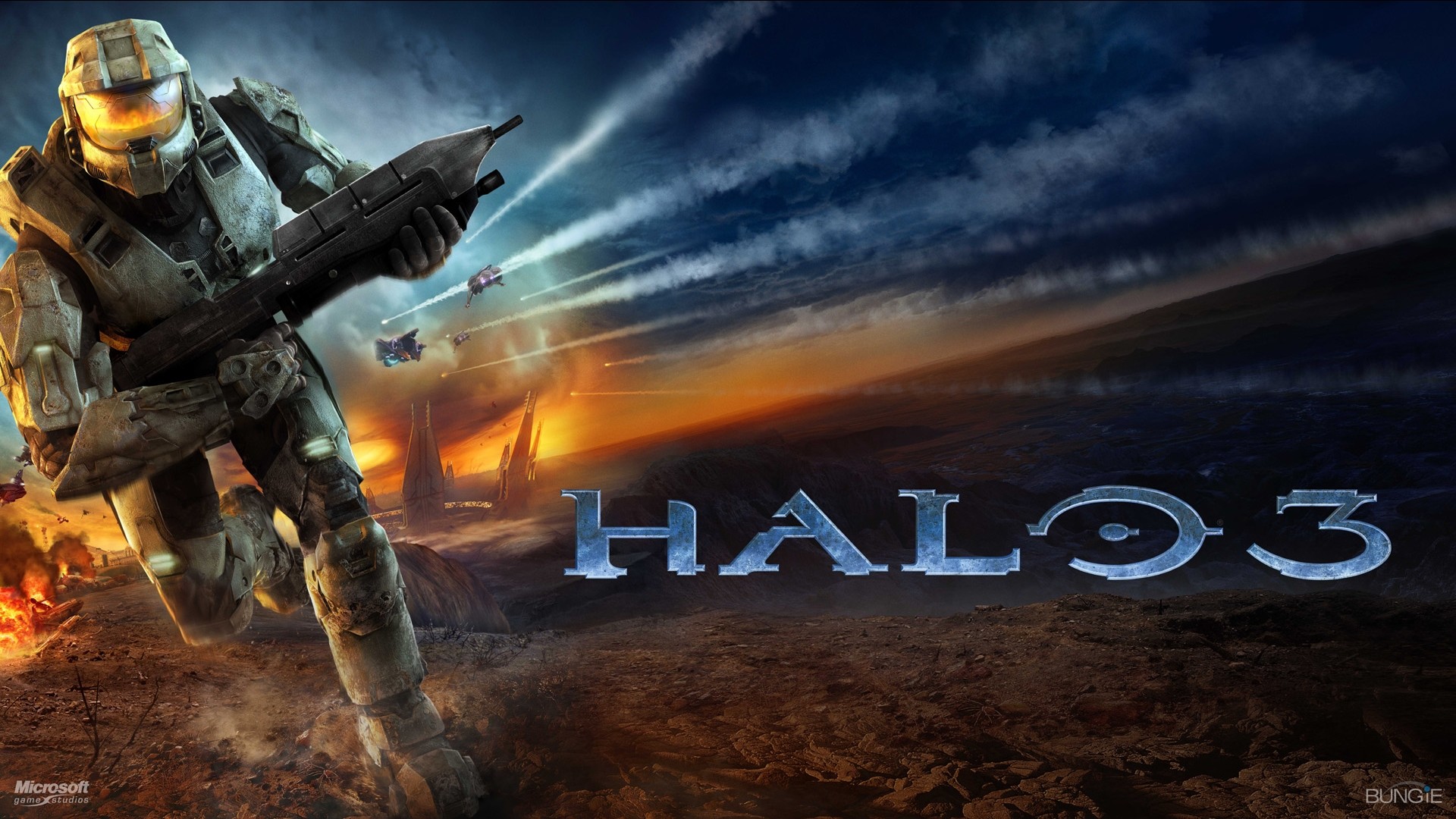 Halo 3, soldier, run