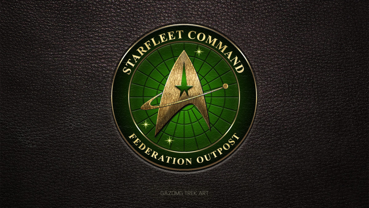 Starfleet Federation Outpost Logo 2370s updated by gazomg