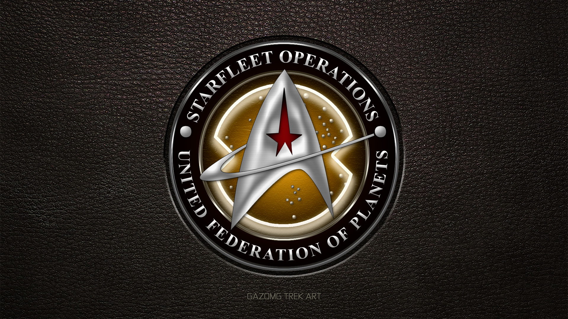 Star Trek Starfleet Operations 24th Century Logo by gazomg