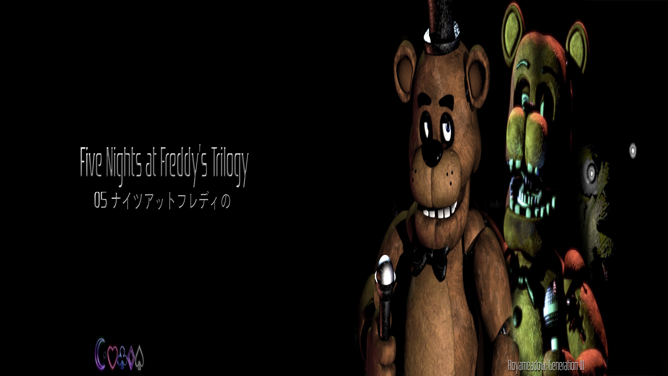 Five Nights at Freddys Trilogy Video Wallpaper by Royameadow