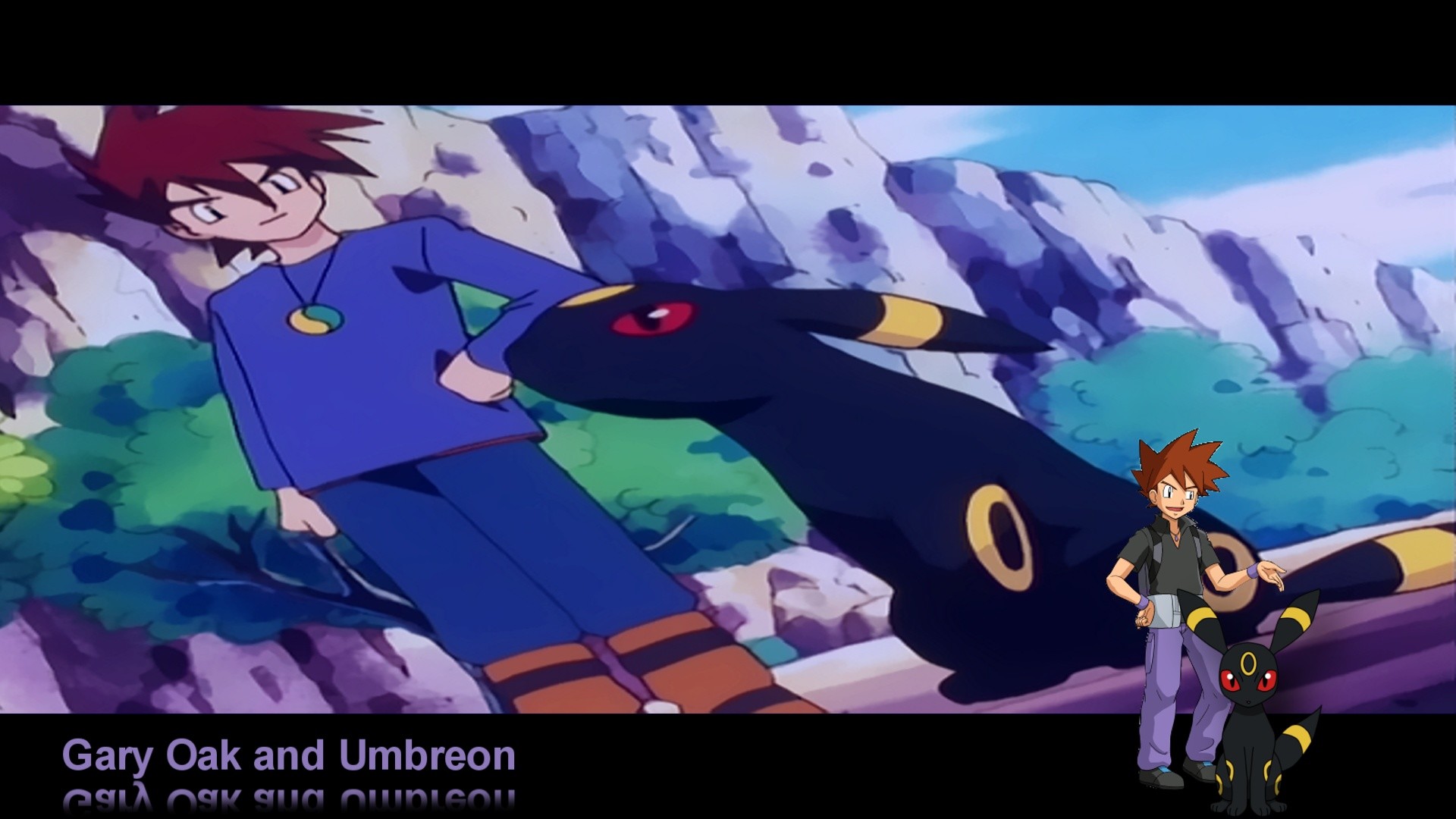 Gary and Umbreon wallpaper by WindyThePlaneh Gary and Umbreon wallpaper by  WindyThePlaneh
