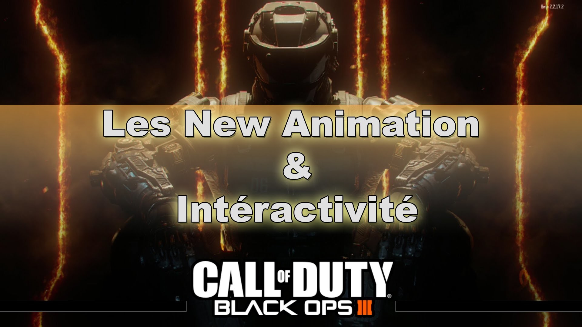 COD BO3 Les Nouvelles interaction et animation de Black Ops 3