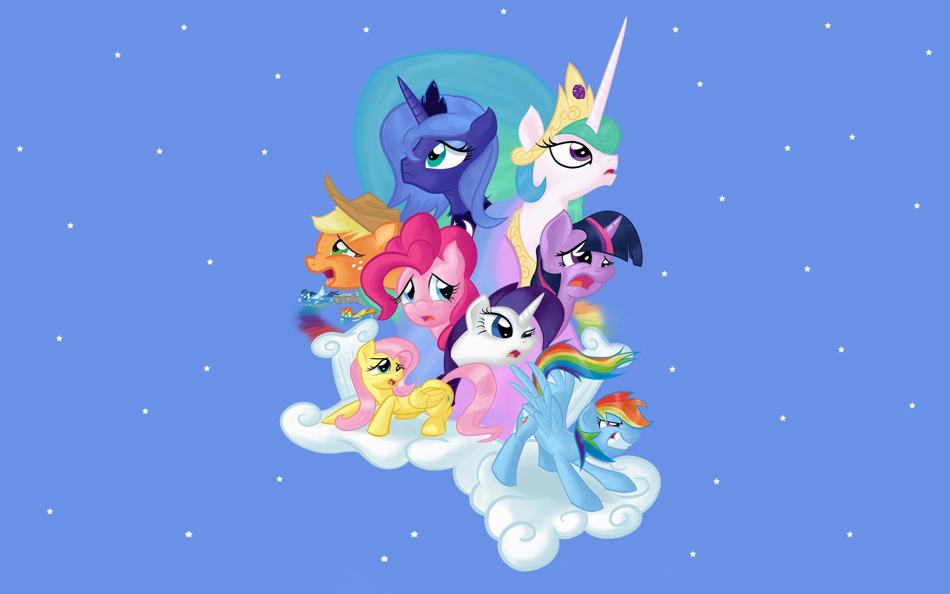 My little pony rainbow dash princess wallpaper hd