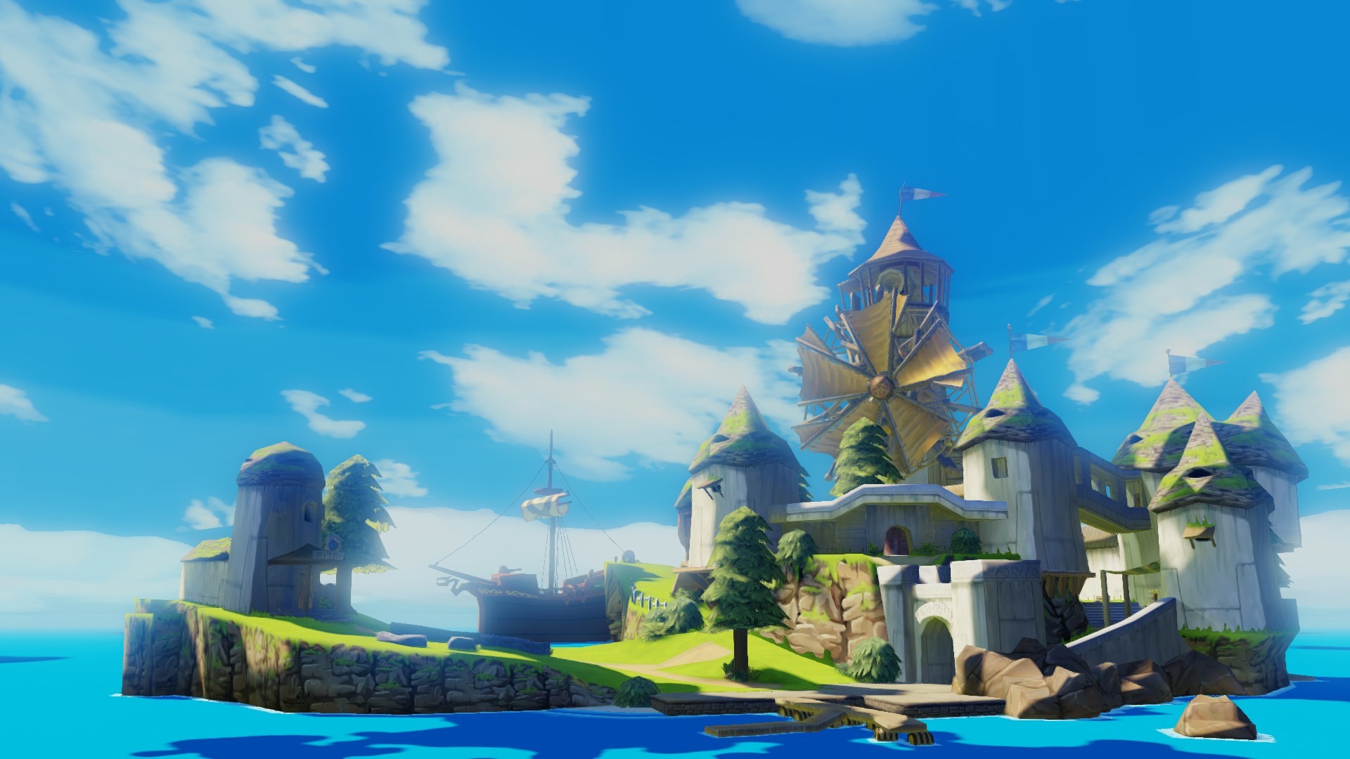 Widescreen Wallpapers: the legend of zelda the wind waker hd pic (Wymund  Nash-