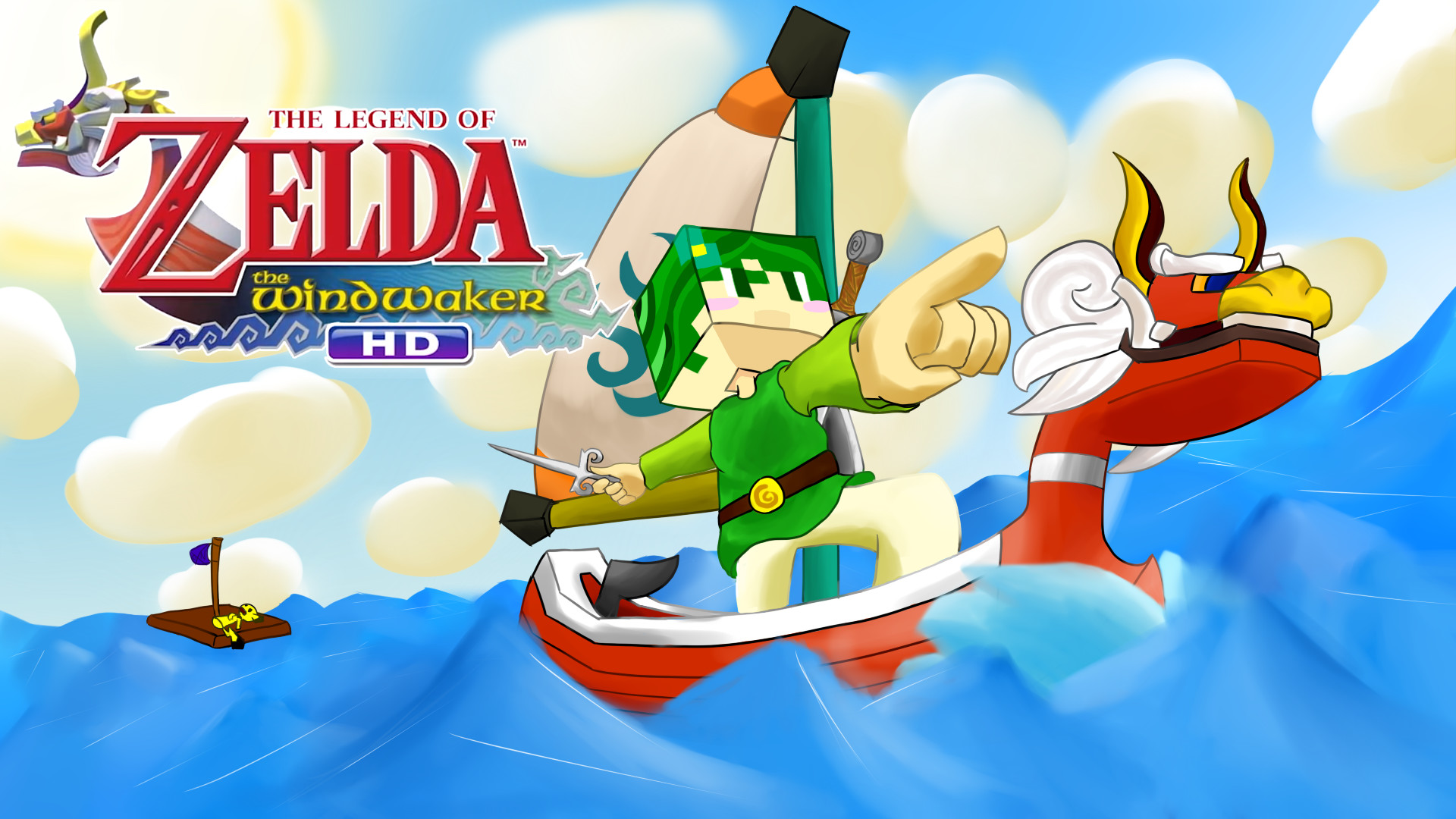 … Legend of Zelda: The Wind Waker HD Thumbnail :D by BananaPsycho