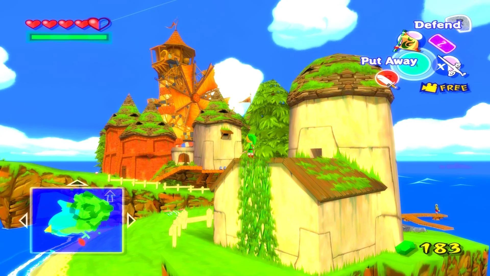 This is Wind Waker in 1080p downsampled from 4K with HD textures. Id say, I have official WW HD beat