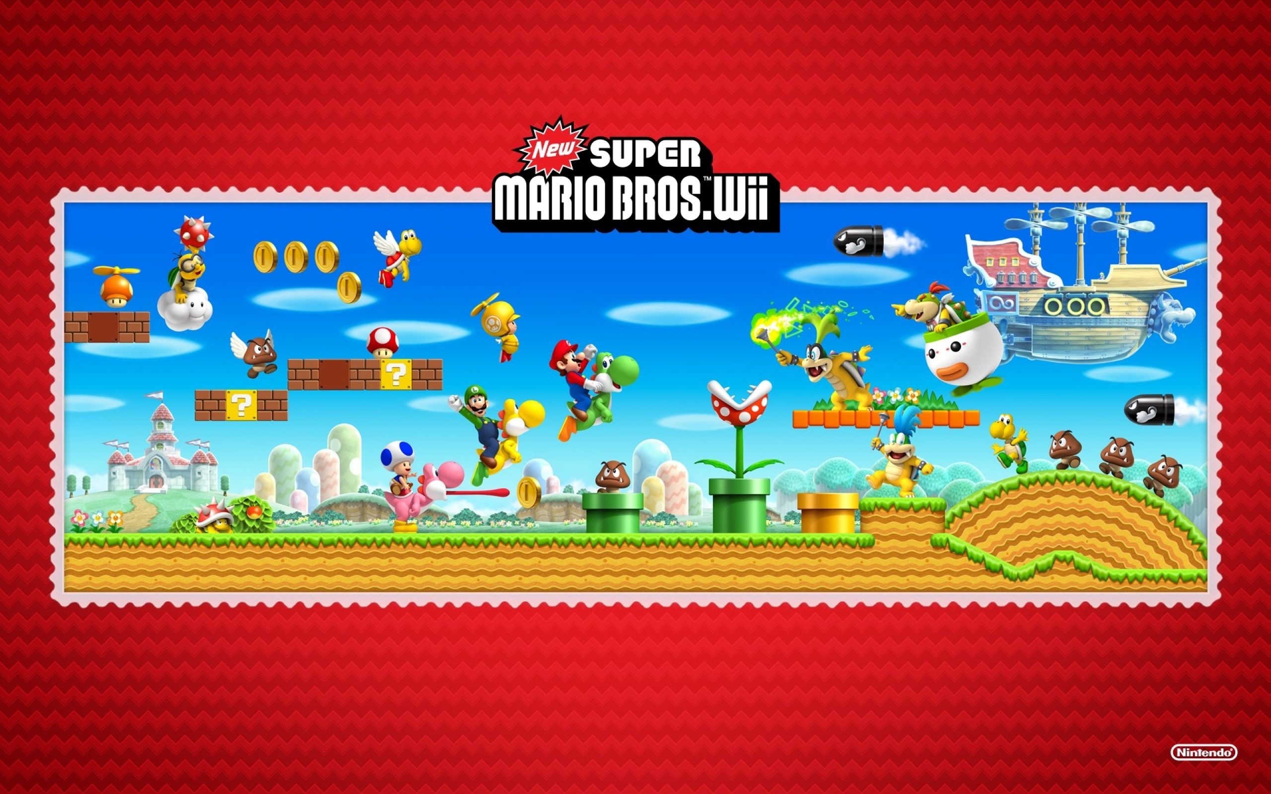 New Super Mario Bros. WII wallpapers