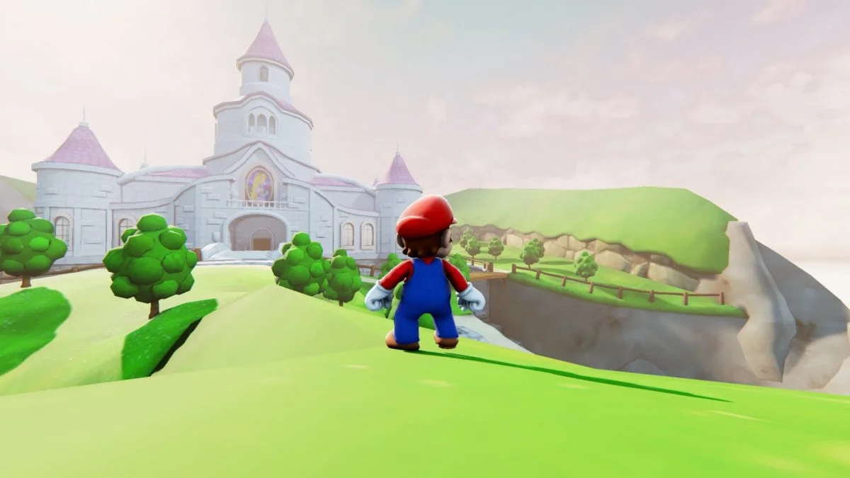 Super Mario 64 Remake Gameplay – Unreal Engine 4 no Nintendo Switch or ...