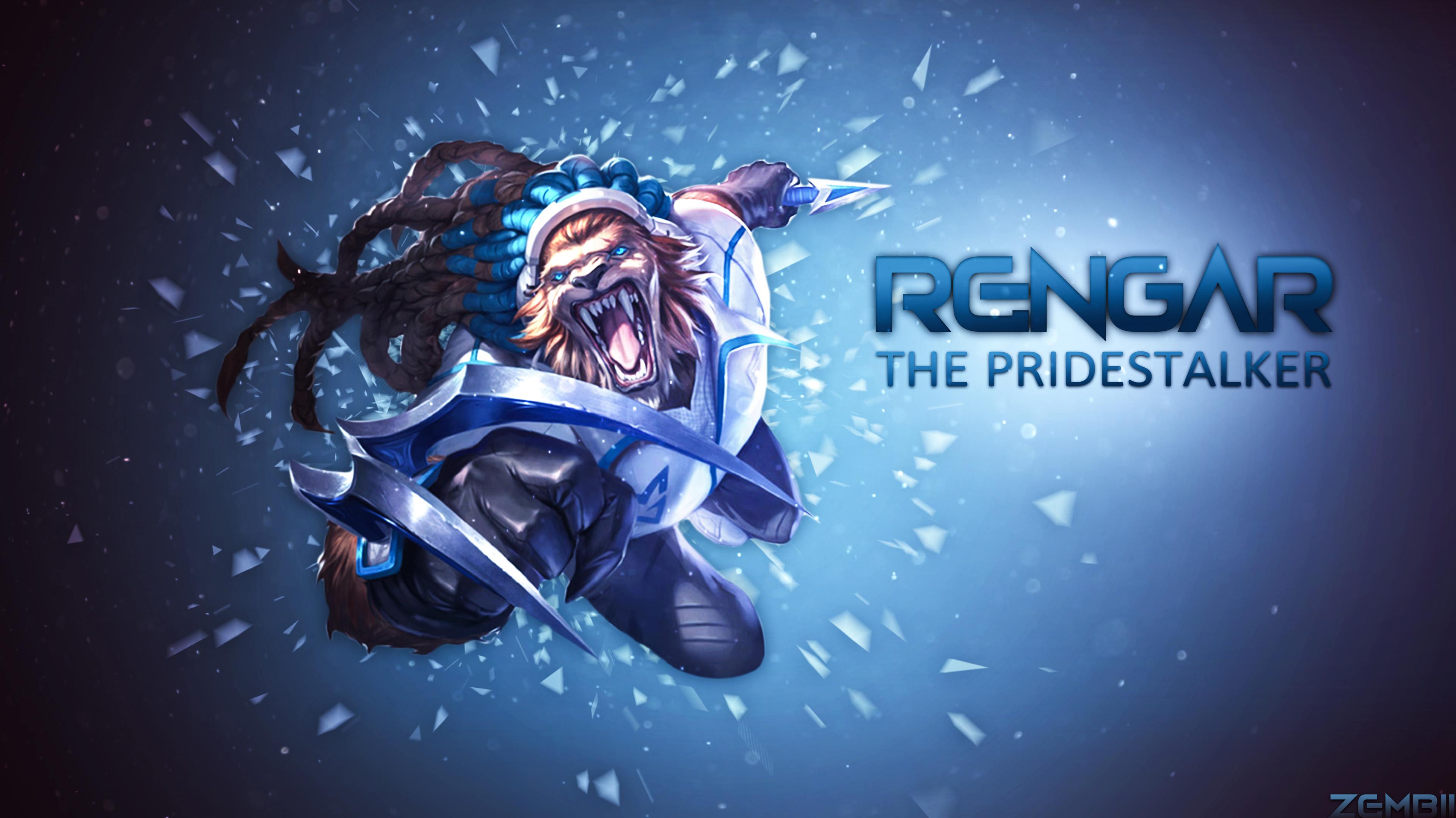 SSW Rengar by Zembii HD Wallpaper Fan Artwork League of Legends lol