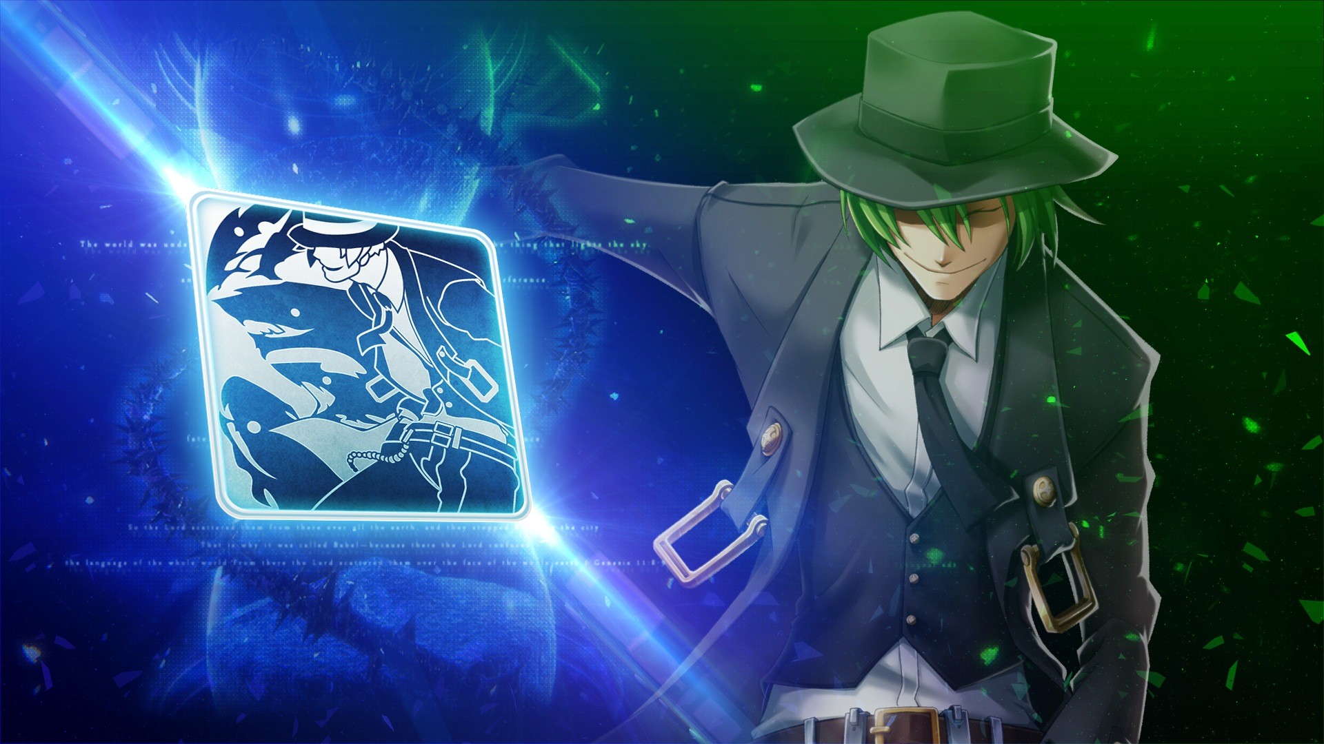 Preview wallpaper hazama, blazblue, calamity trigger 1920×1080