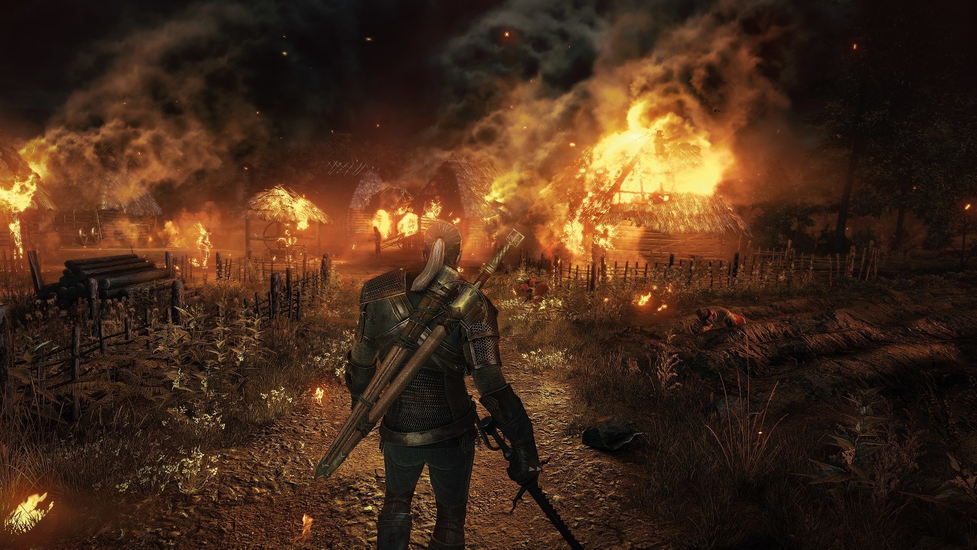 Wallpaper the witcher 3, wild hunt, geralt