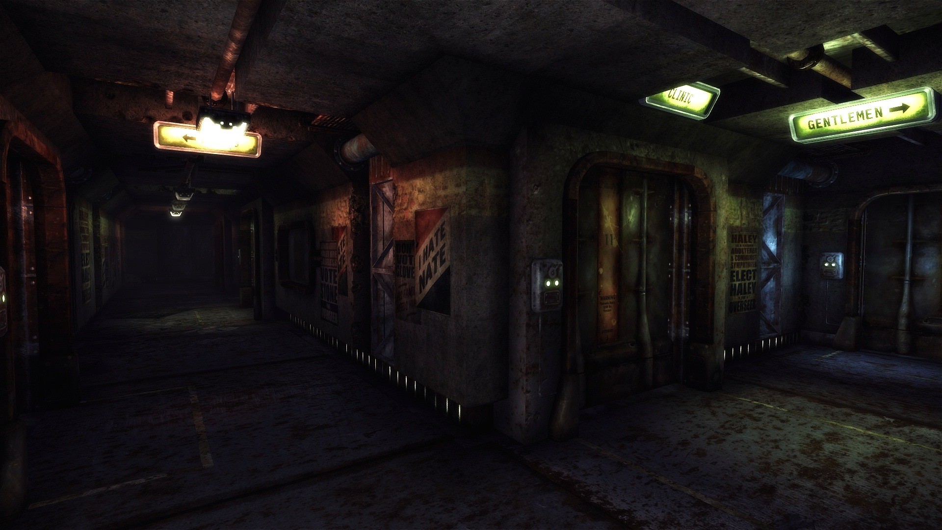 Fallout's vaults were originally created to safely house thousands of .