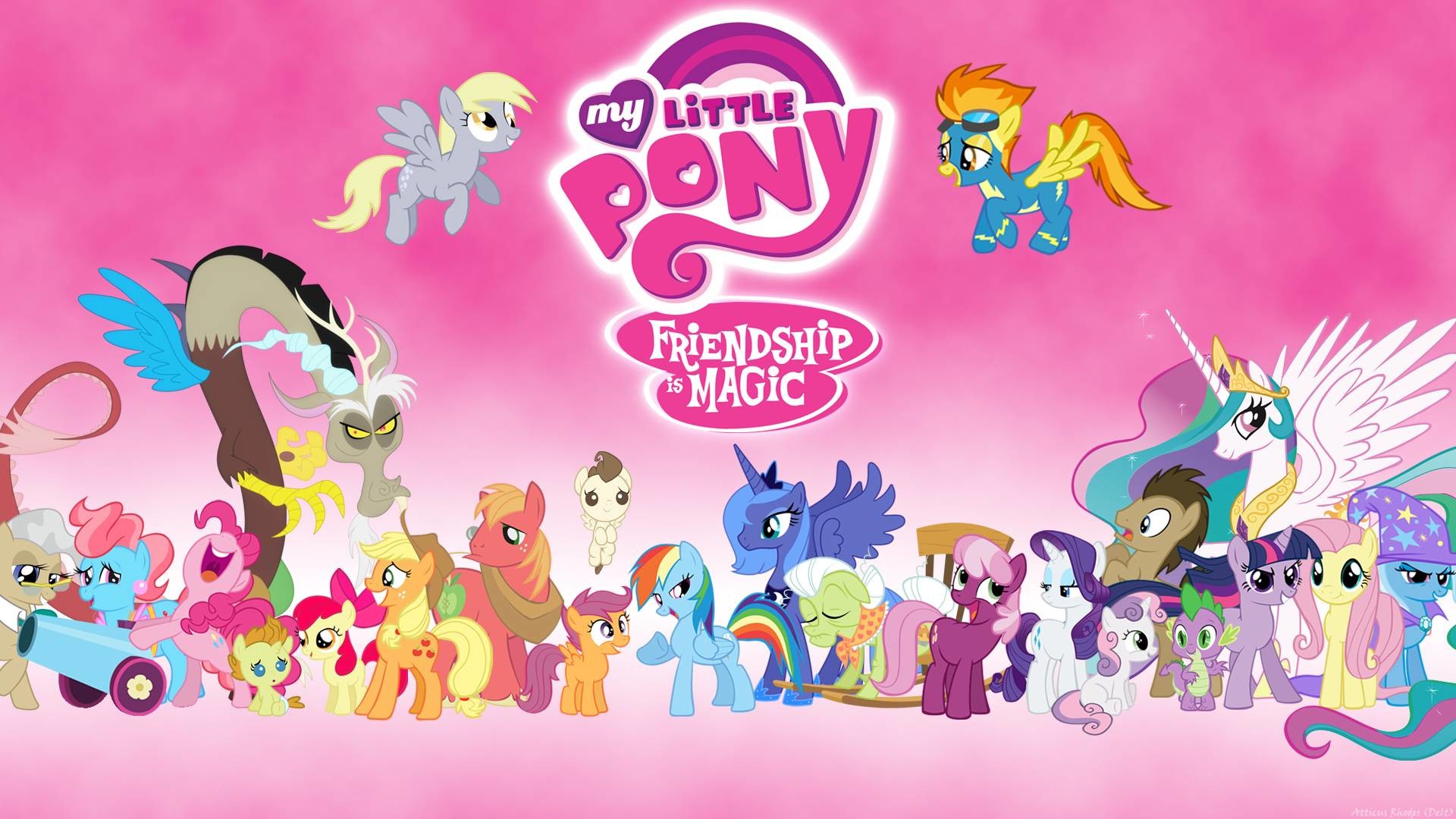 Captivating Mlpfim Wallpaper 1920x1080PX My Little Pony