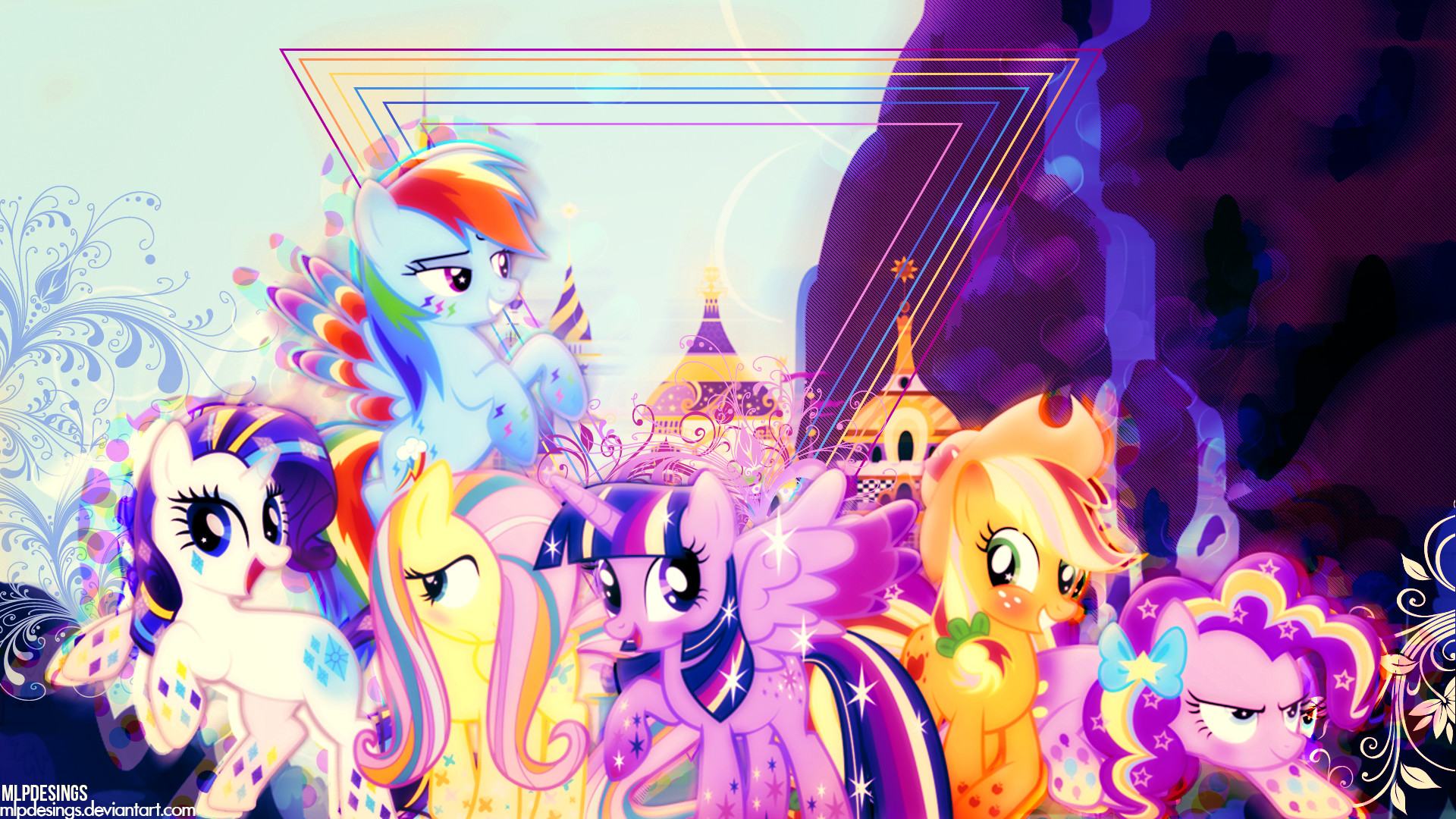 Cartoon – My Little Pony Friendship is Magic Princess Twilight Sparkle Vector My Little Pony