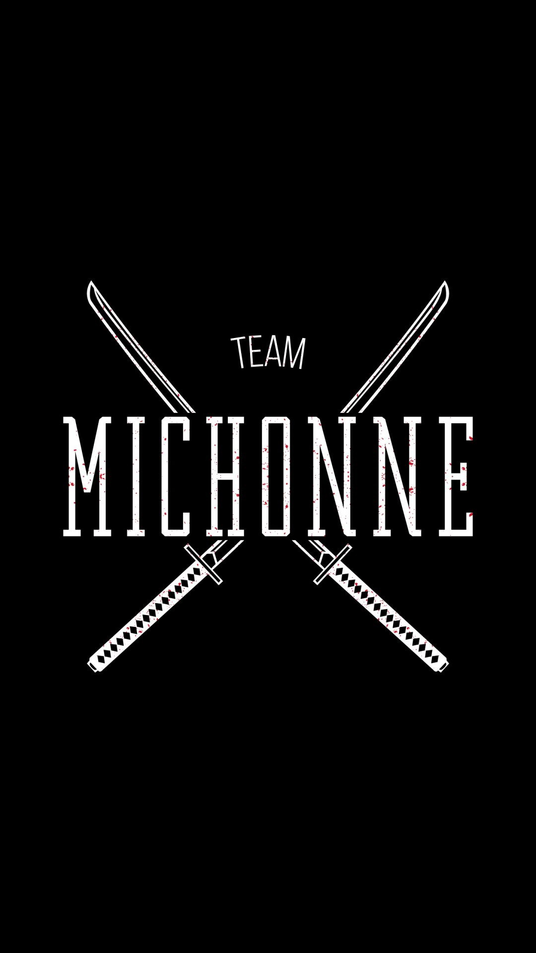 Team Michonne The Walking Dead iPhone 6 HD Wallpaper