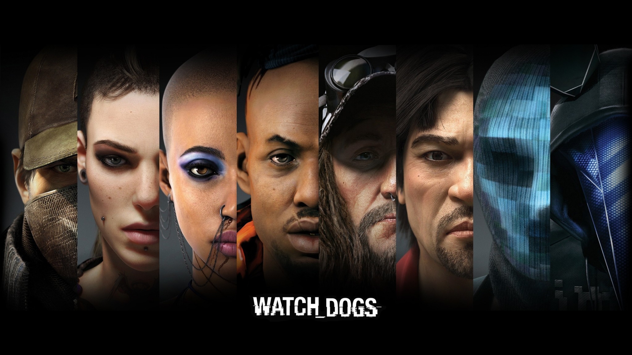 Preview wallpaper watch dogs, aiden pearce, clara lille 2048×1152