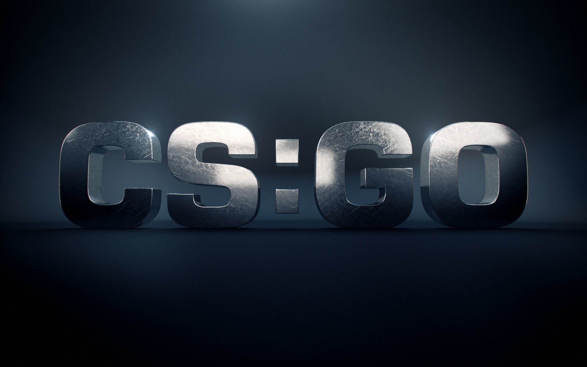 CS GO, 3D logo wallpaper thumb