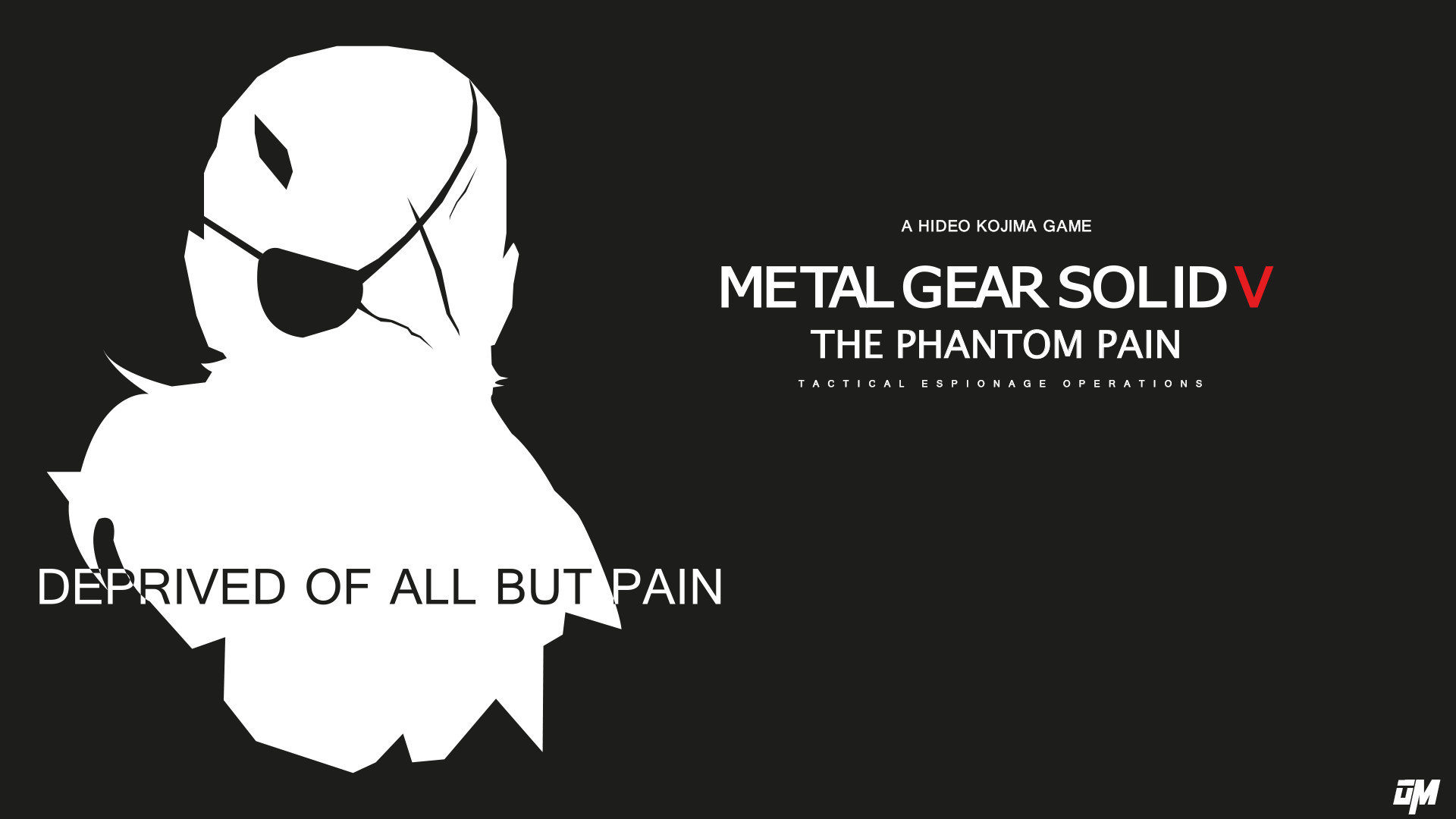 Metal Gear Solid V The Phantom Pain BLACK VERSION by OscarManzi