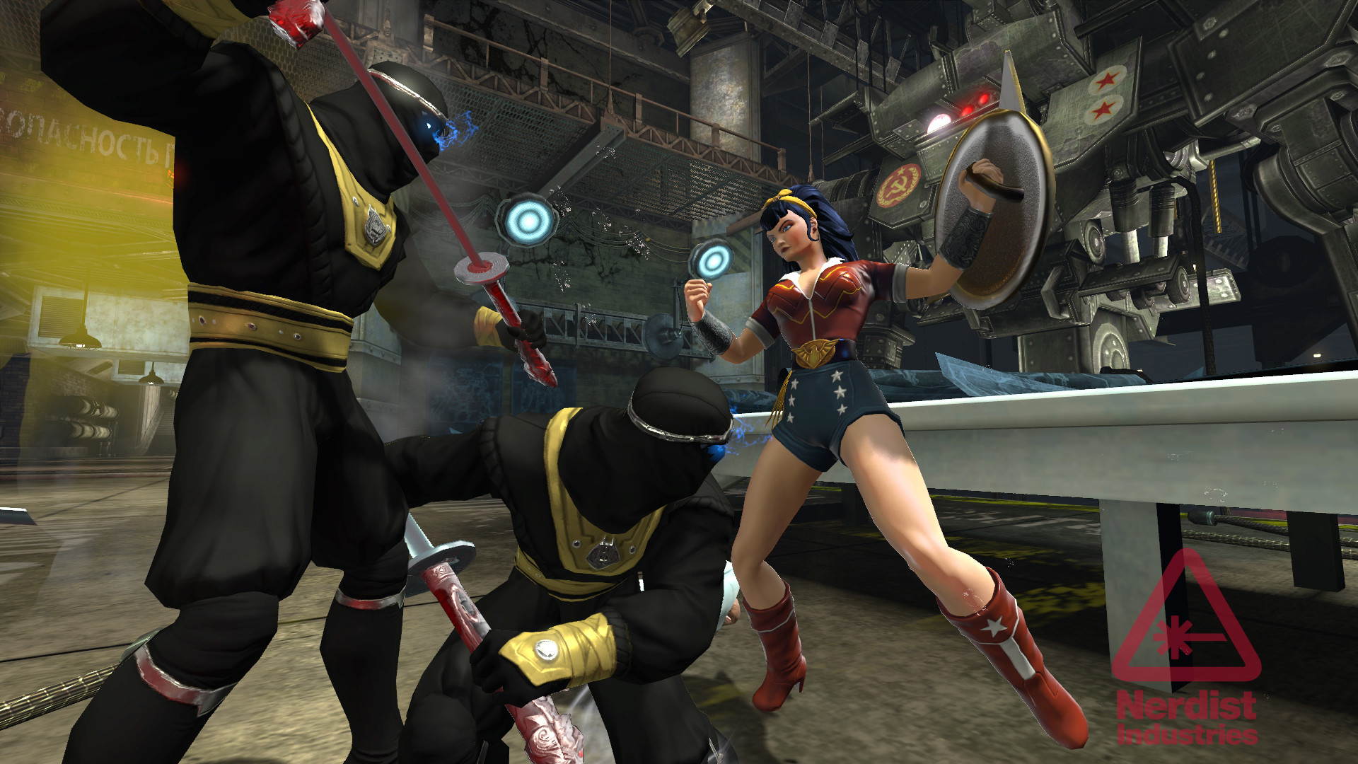 Exclusive See Bombshells Harley Quinn and Supergirl in DC Universe Online Nerdist