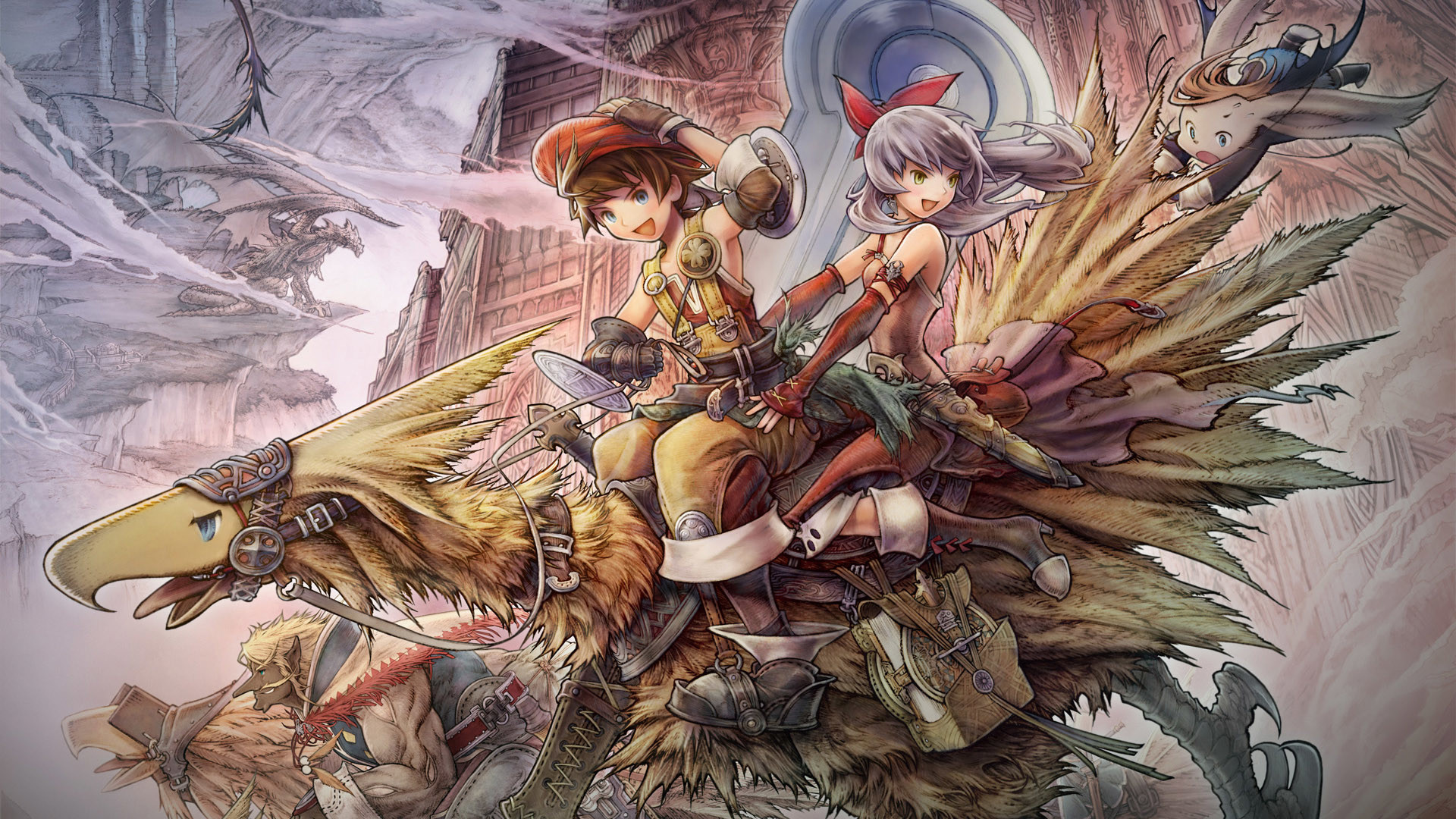 final-fantasy-chocobo-riding-wallpaper • Load the Game