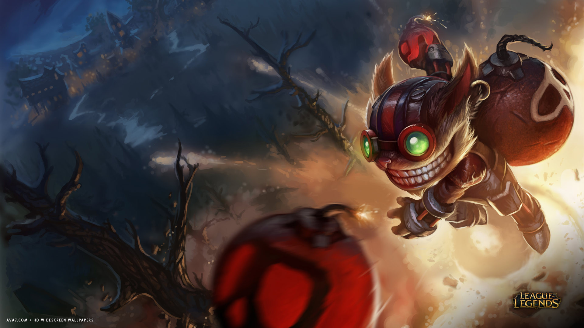 Monster wings league of legends game lol ziggs bomb