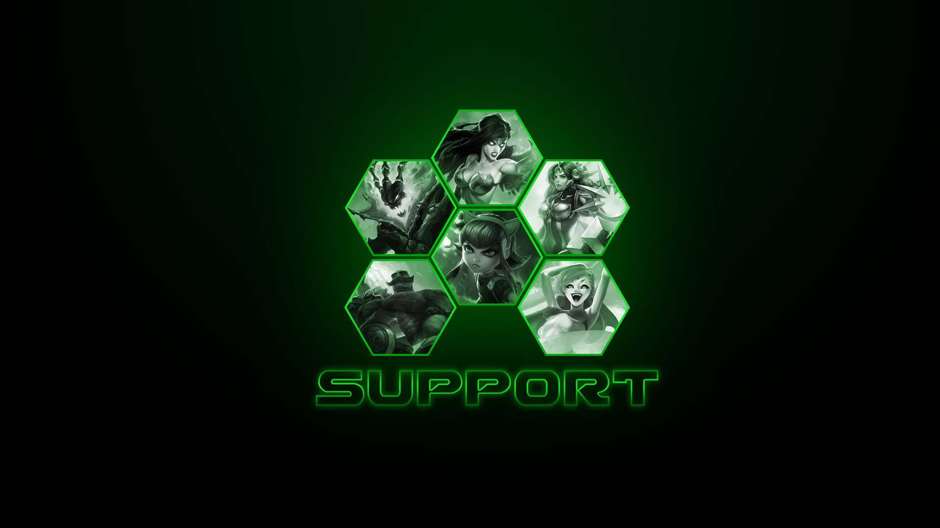 Support League of Legends Wallpaper Season 4 by VyxisPrime