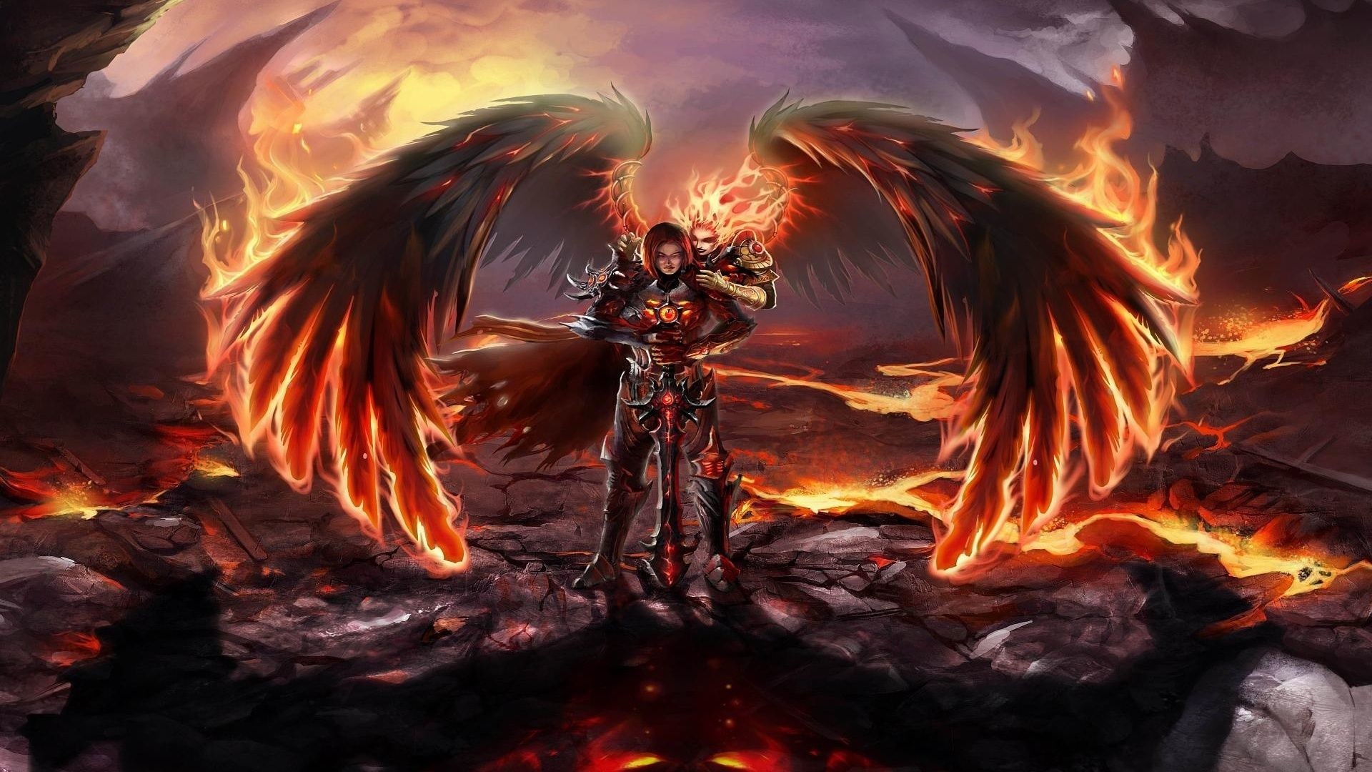 Angel Warrior HD Wallpapers Backgrounds Wallpaper