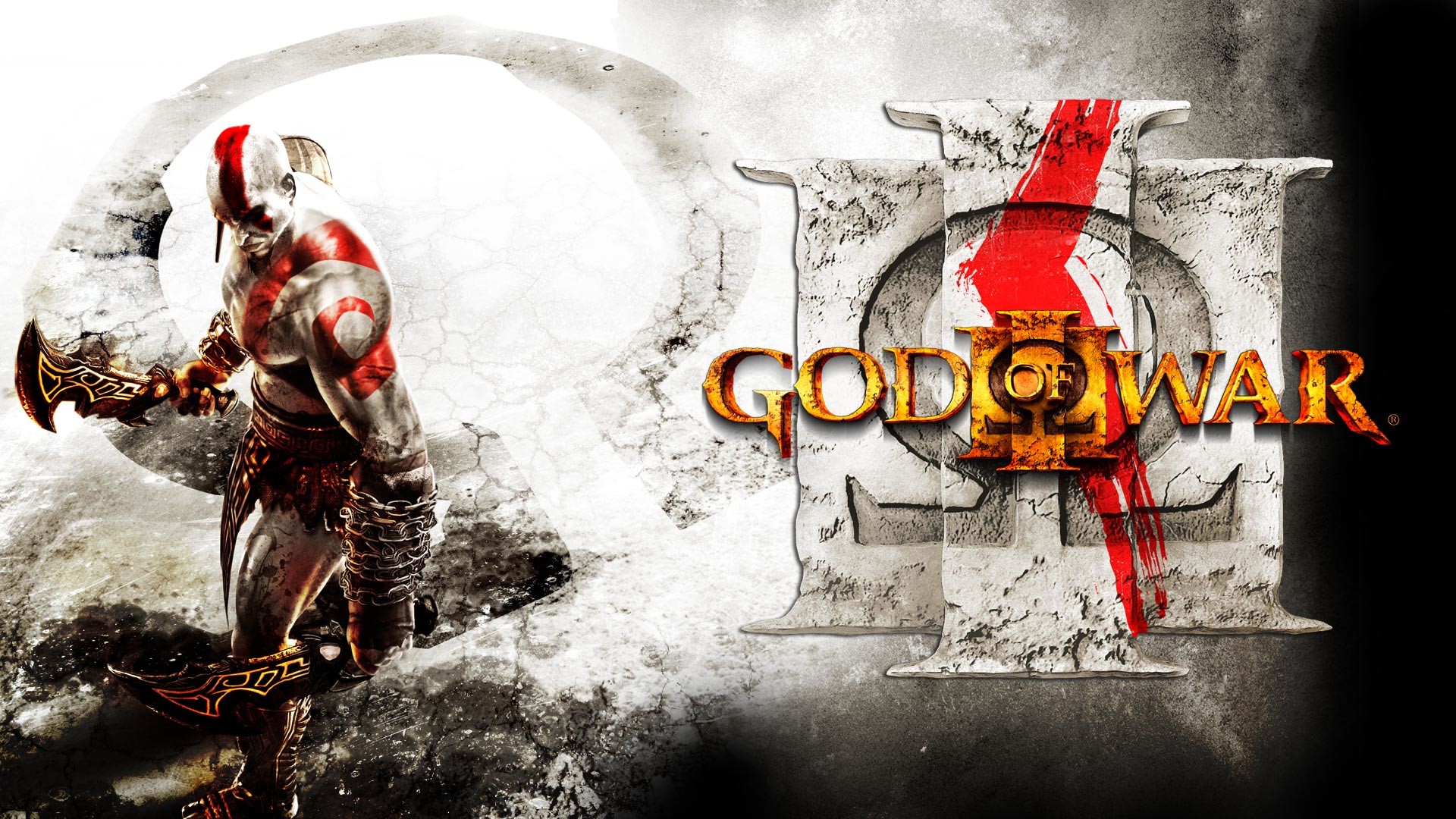 Fighting Kratos in God of War wallpaper Game wallpapers