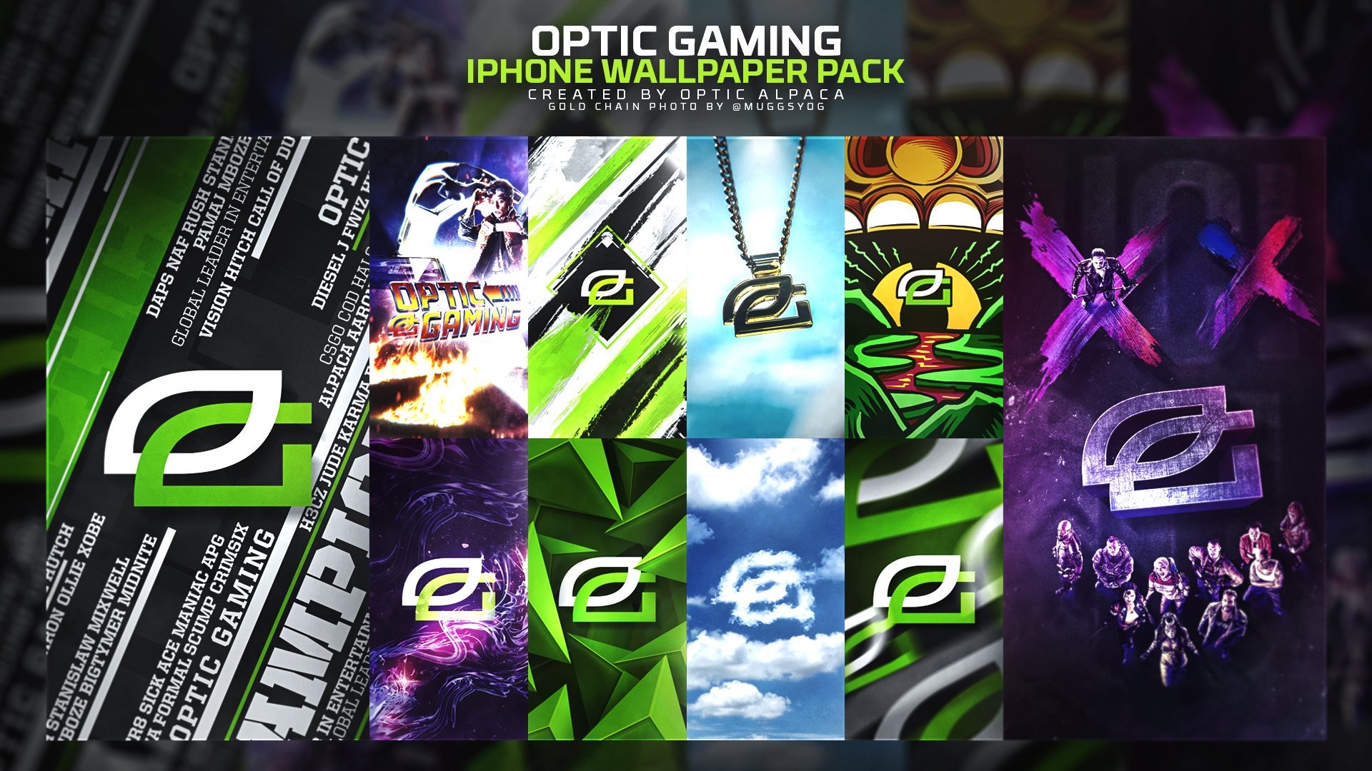 OpTic Alpaca on Twitter OpTic Gaming iPhone Wallpaper Pack Download chZsOnrq6d Hope you enjoy, worked really hard on these