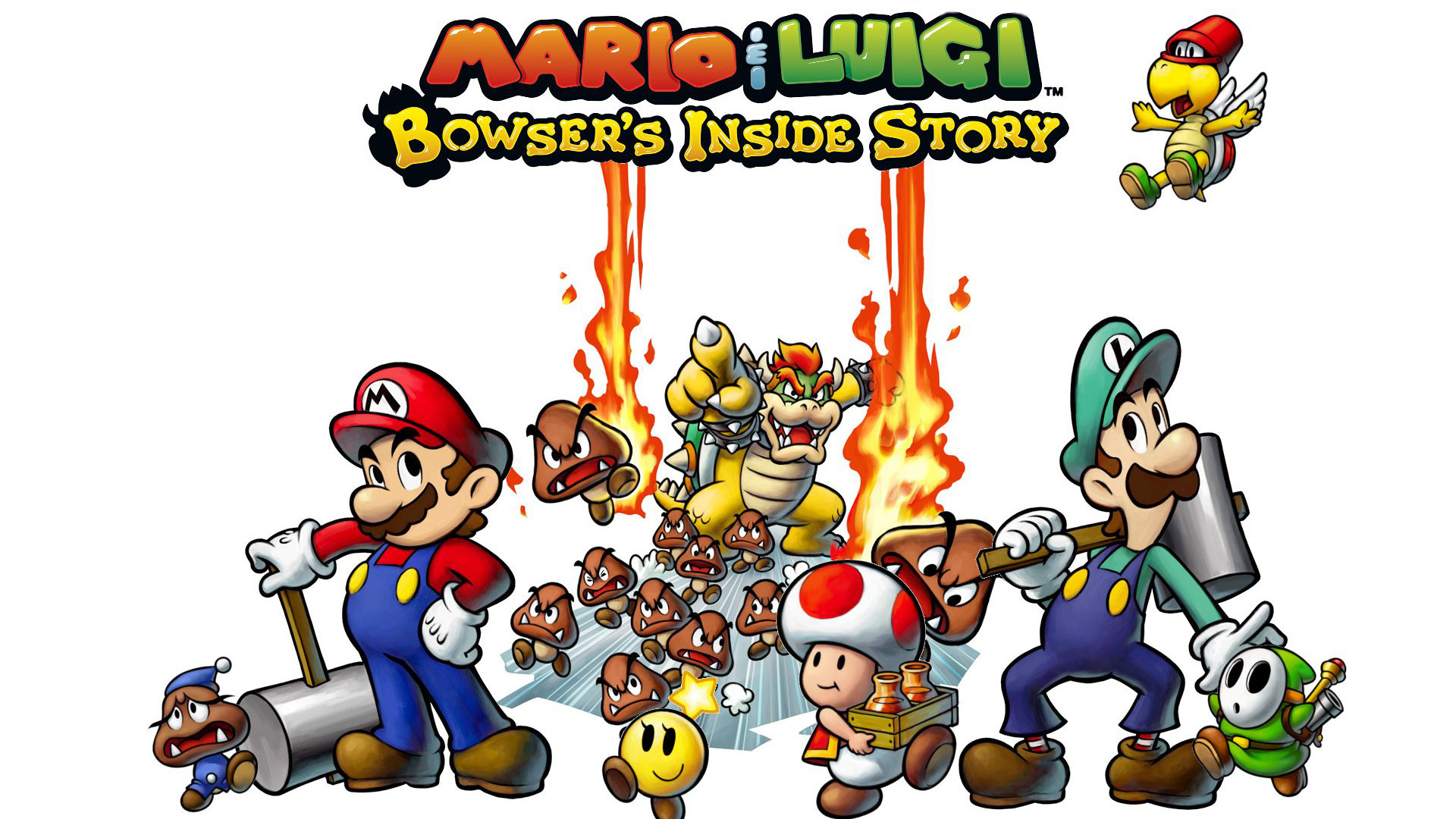 Video Game – Mario & Luigi: Bowser's Inside Story Wallpaper