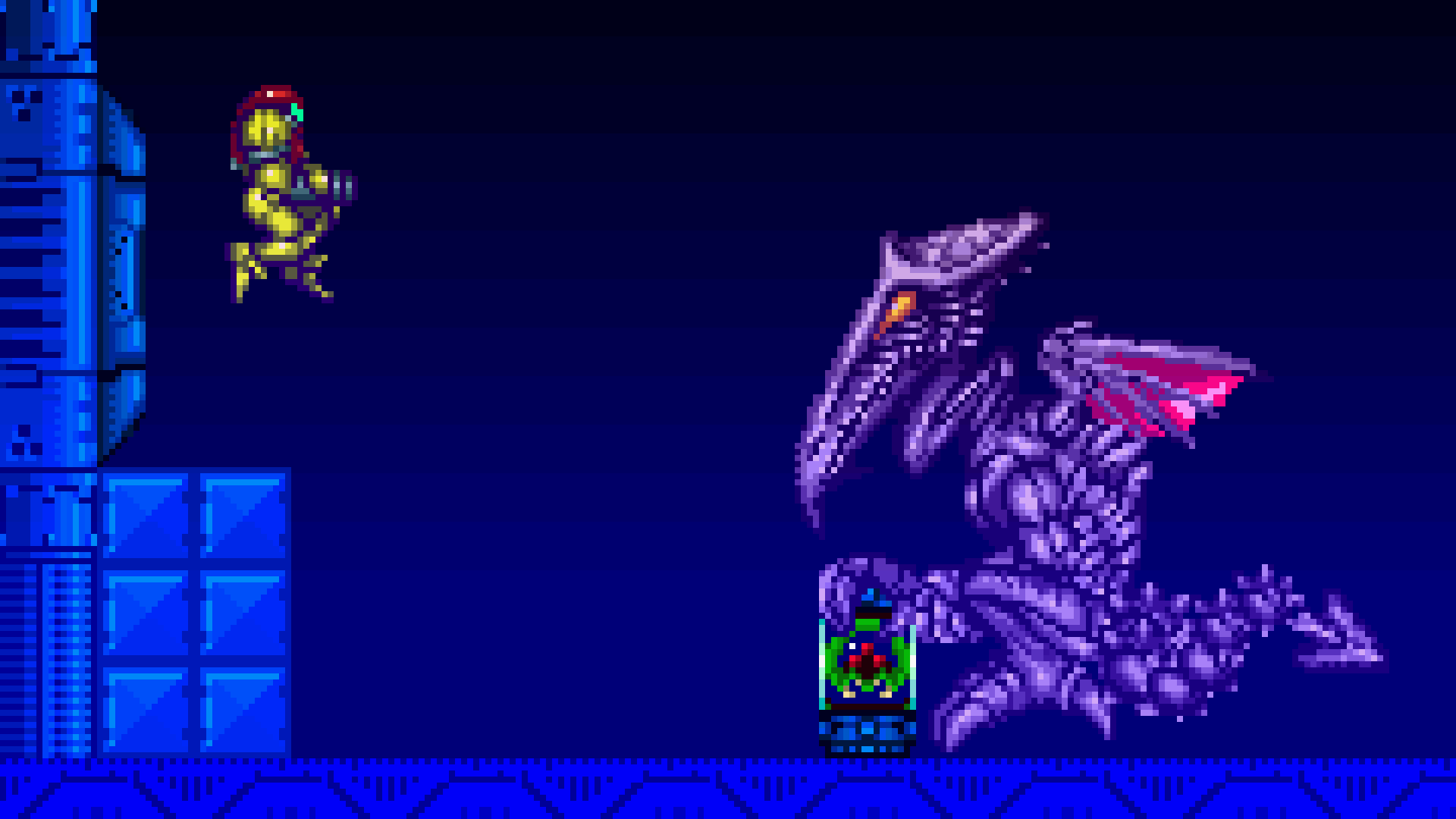 Special – Wallpaper – Super Metroid – Ridley by Thelimomon