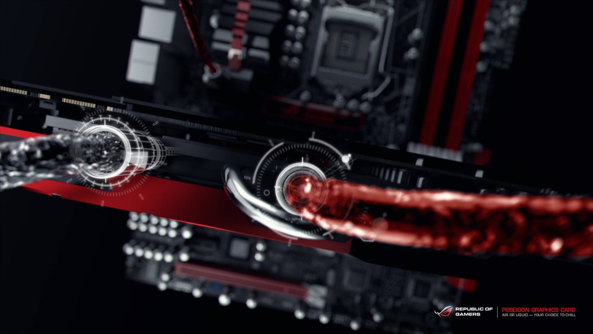 Wallpaper asus, asus rog, pc gaming