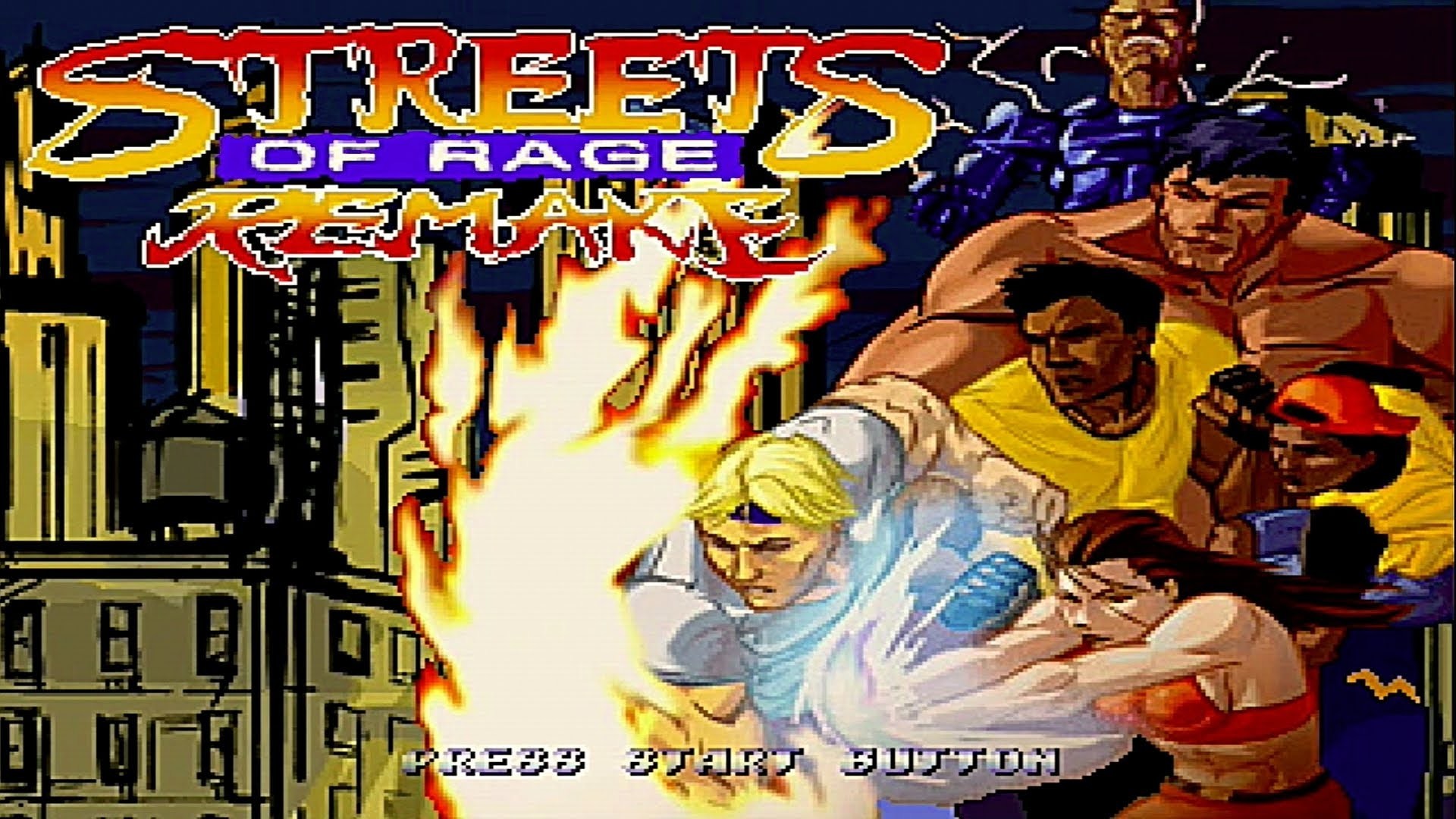 Streets of Rage Remake PC Gameplay
