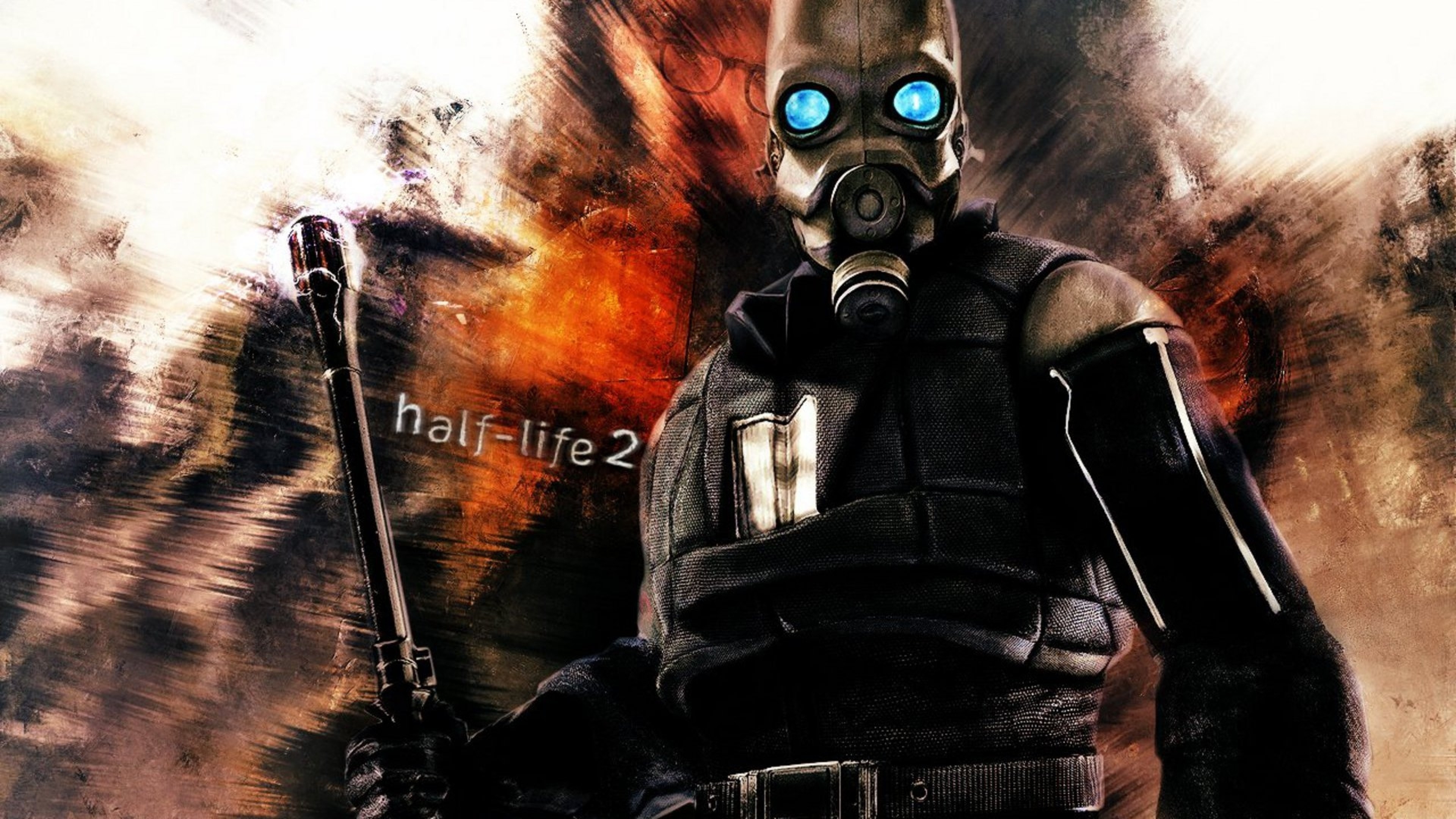 Preview wallpaper half life 2, guard, mask, look 3840×2160