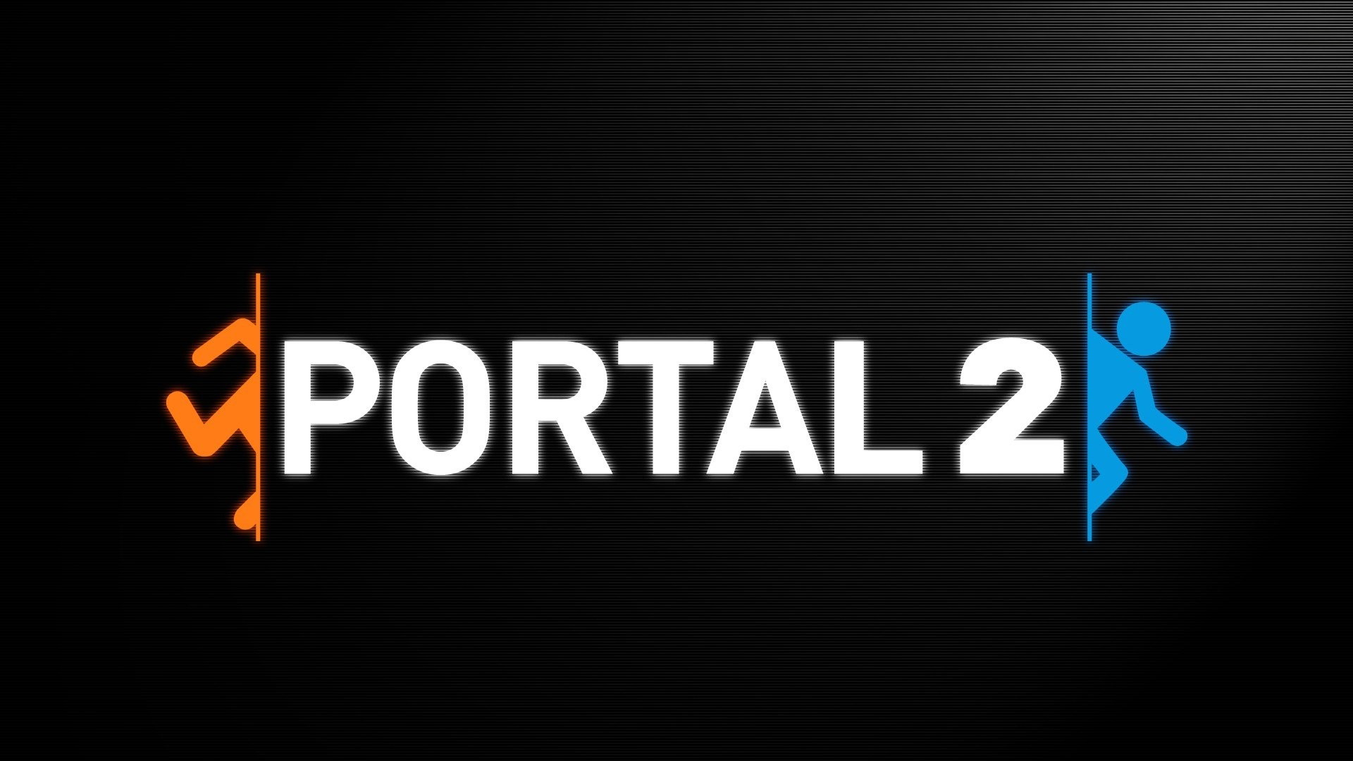 Portal 2 Video Games Valve Simple Black Background Minimalism